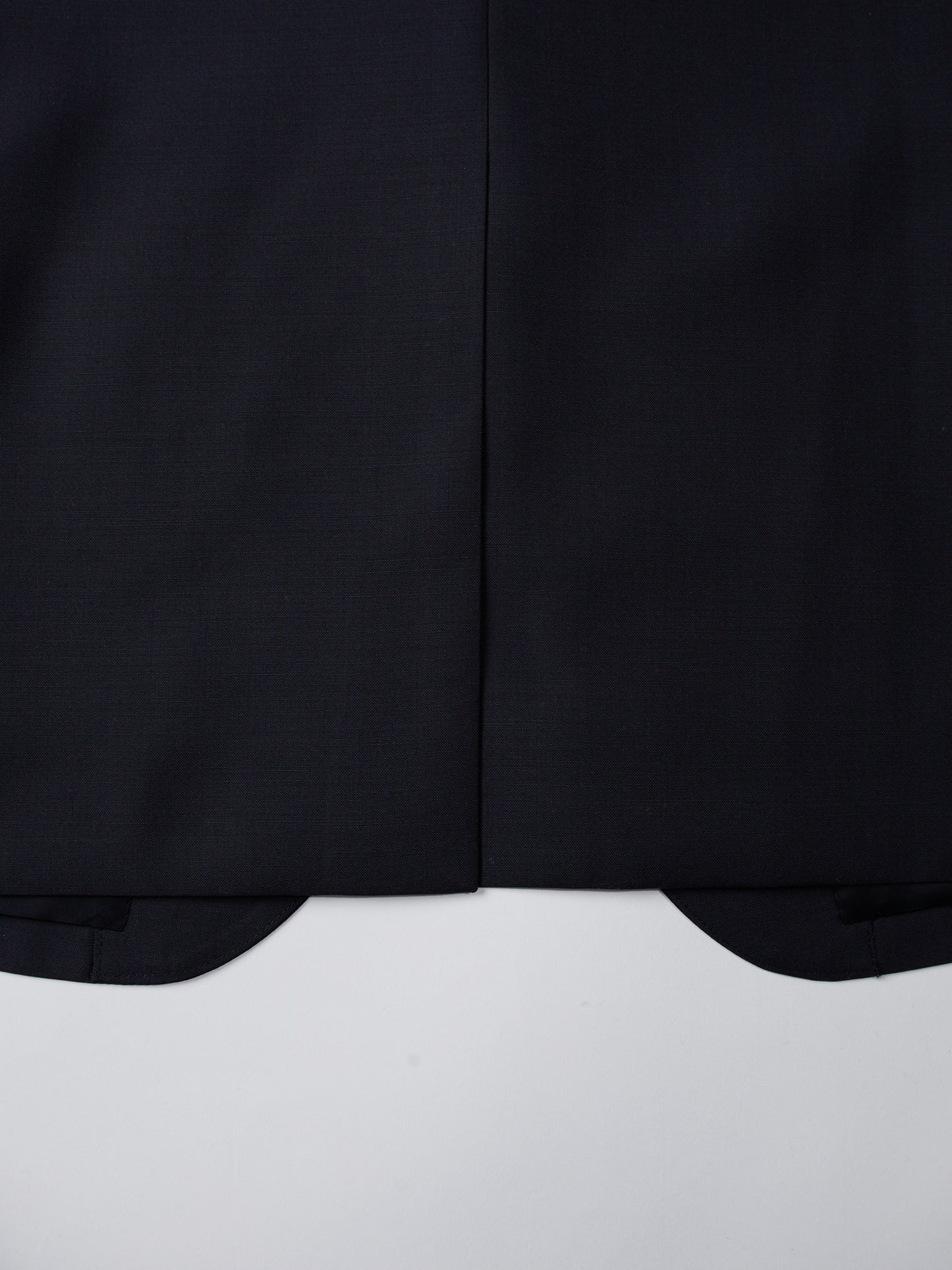 Super160's WOOL KID MOHAIR TROPICAL TAILORED JACKET|DARK NAVY