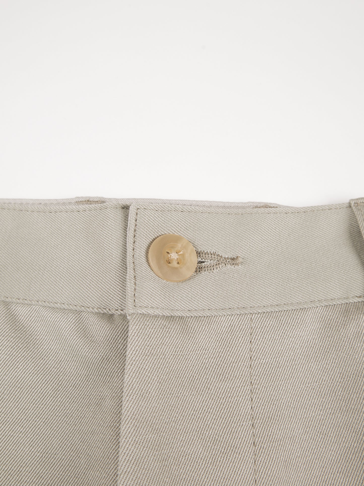 FINX/ZIMBABWE COTTON M-47 CARGO PANTS|GREIGE