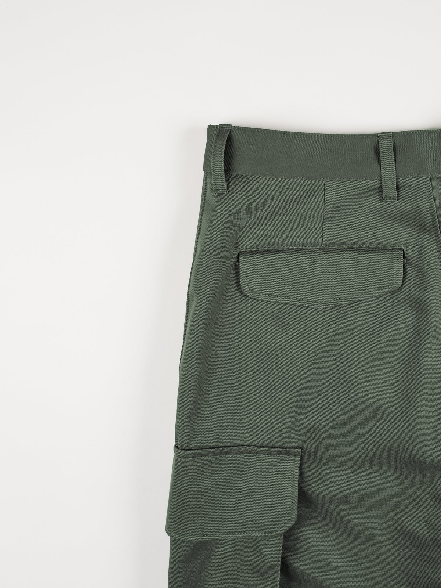 FINX/ZIMBABWE COTTON M-47 CARGO PANTS|KHAKI