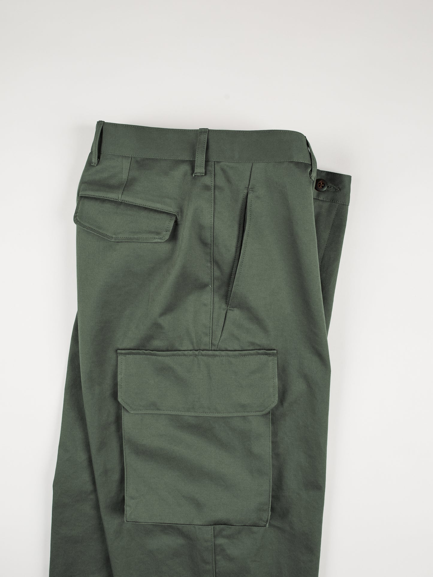 FINX/ZIMBABWE COTTON M-47 CARGO PANTS|KHAKI