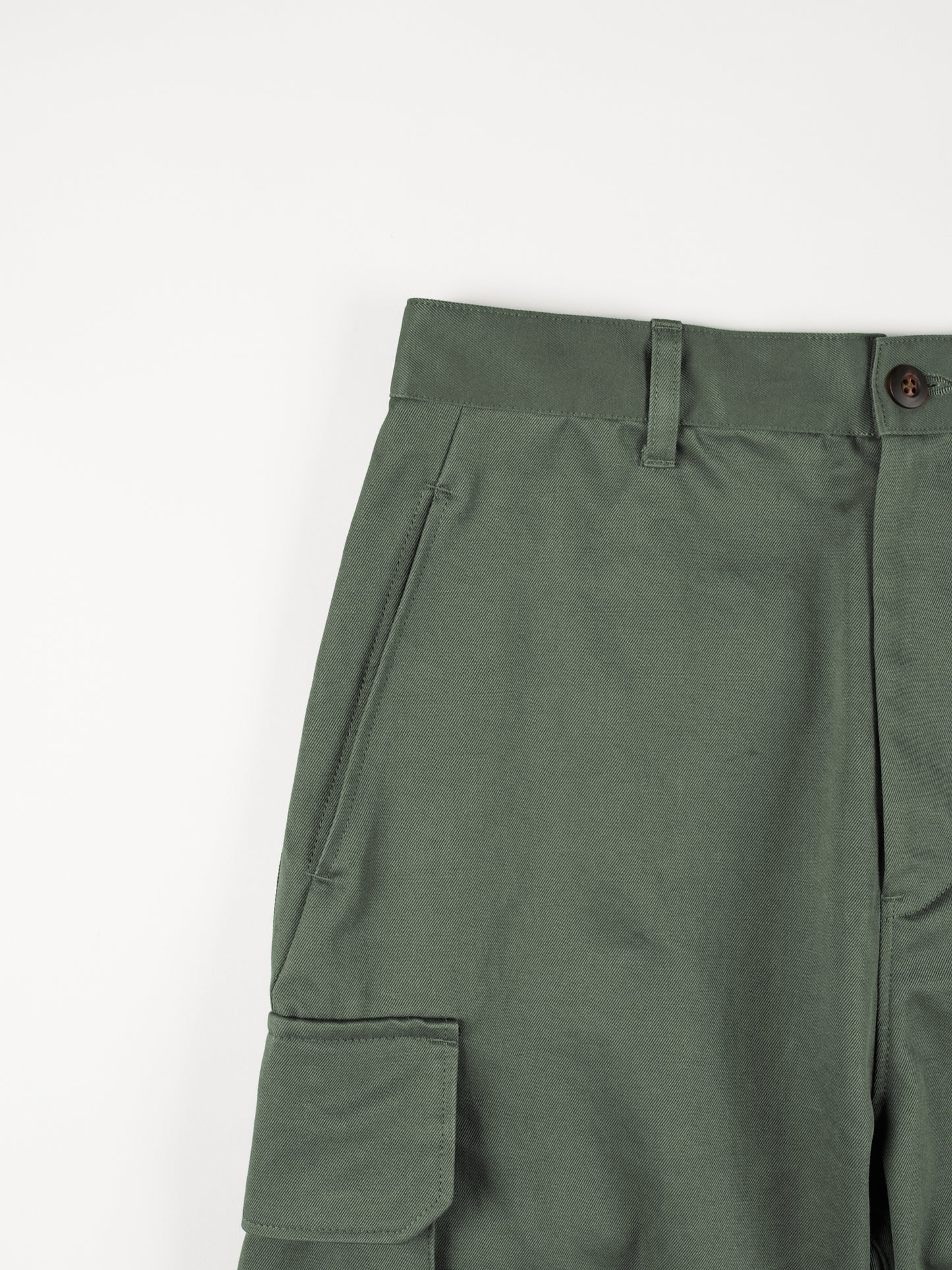 FINX/ZIMBABWE COTTON M-47 CARGO PANTS|KHAKI