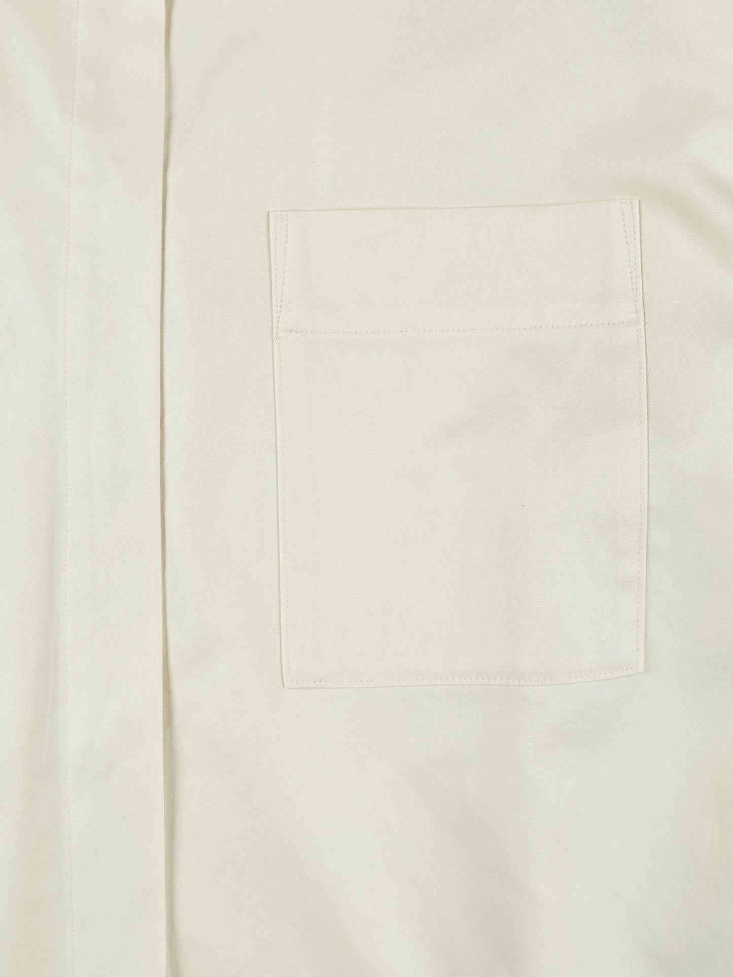 FINX Cotton Twill Fly Front Shirts|Light Yellow
