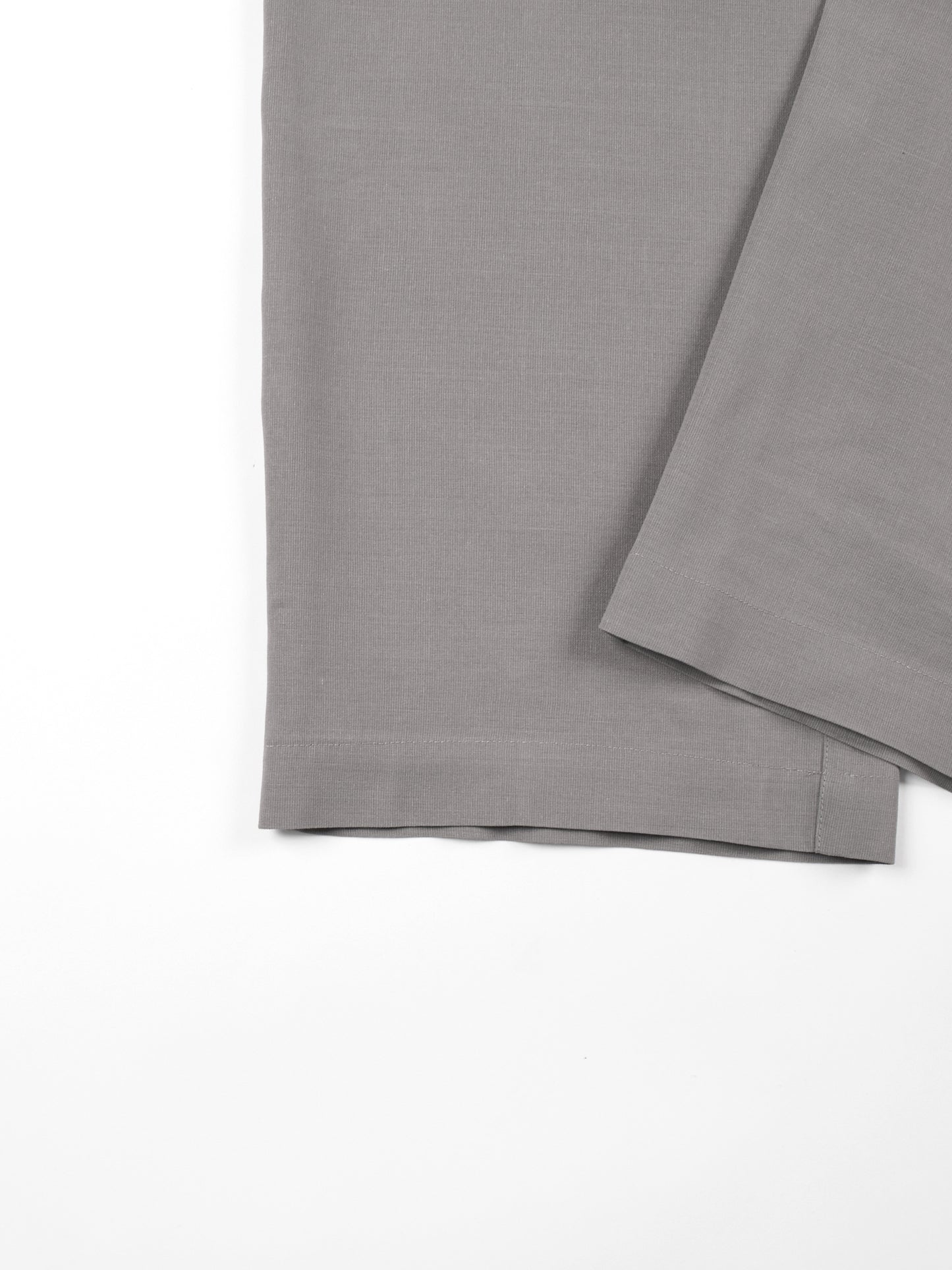 Super160's WOOL/PAPER EASY PANTS|GRAY