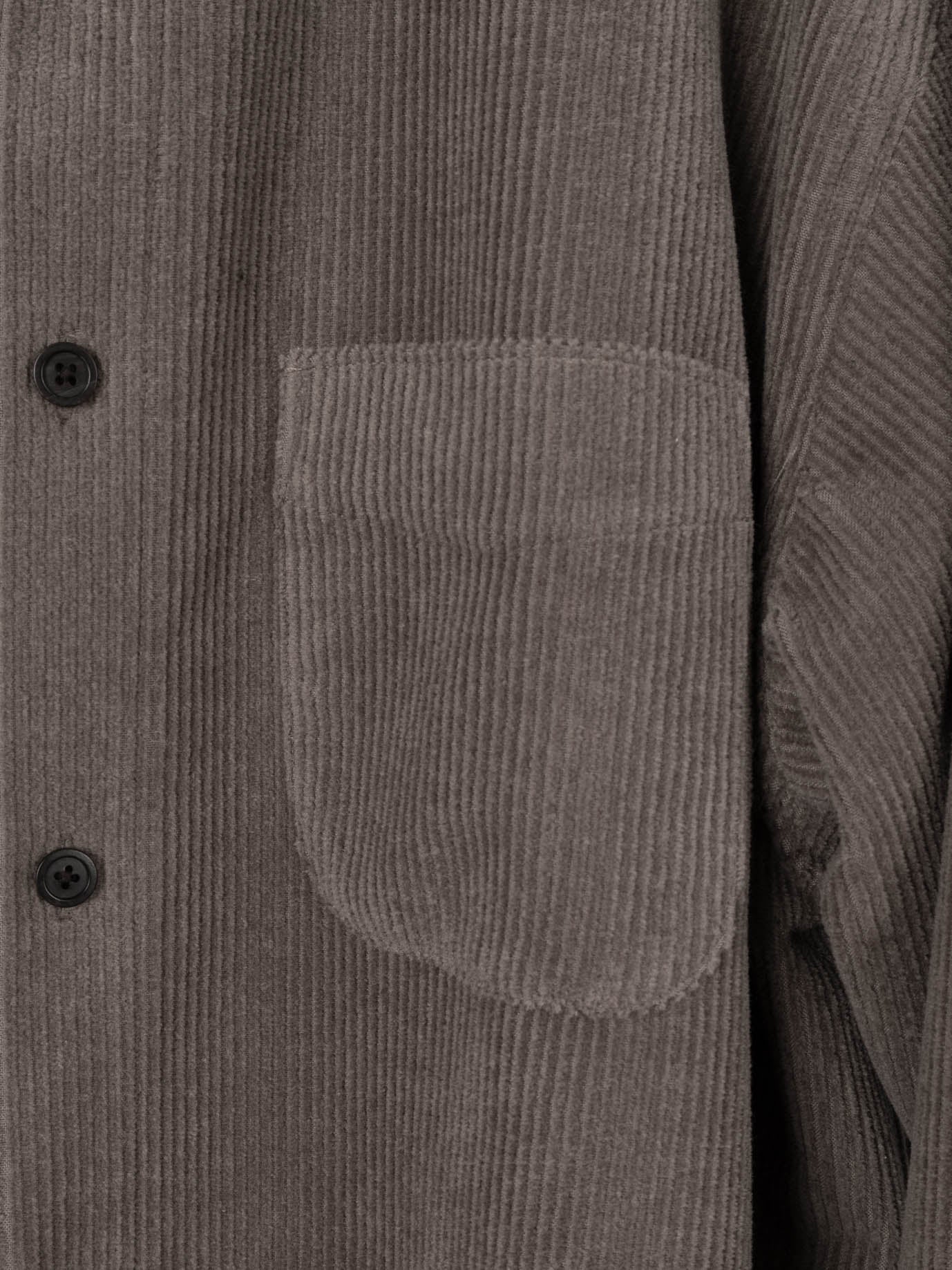 Super130's WOOL CORDUROY SHIRTS|FAWN