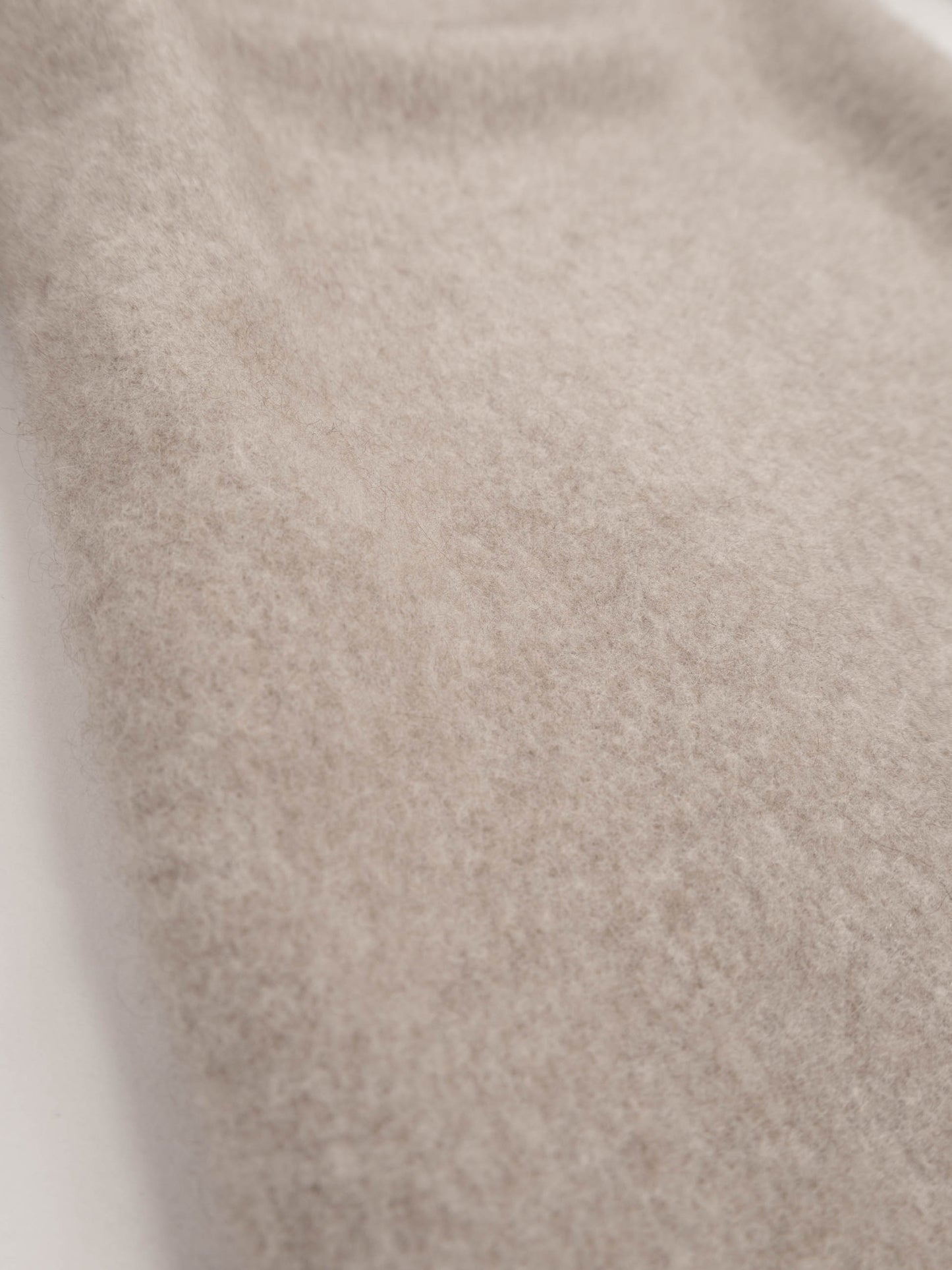 LAMB WOOL CASHMERE MOSSER PANTS|NATURAL