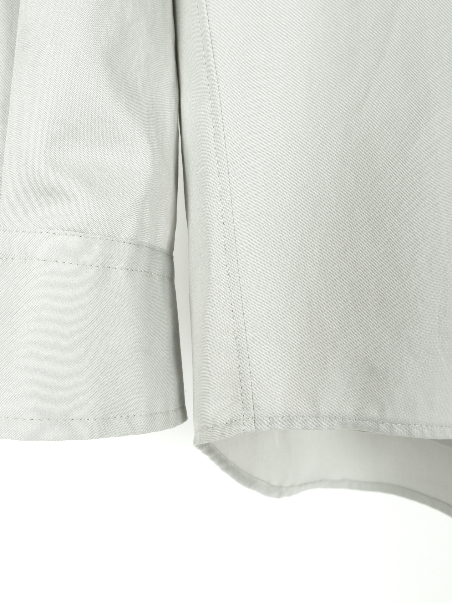 FINX COTTON TWILL REGULAR COLLAR SHIRTS|CLOUD GRAY