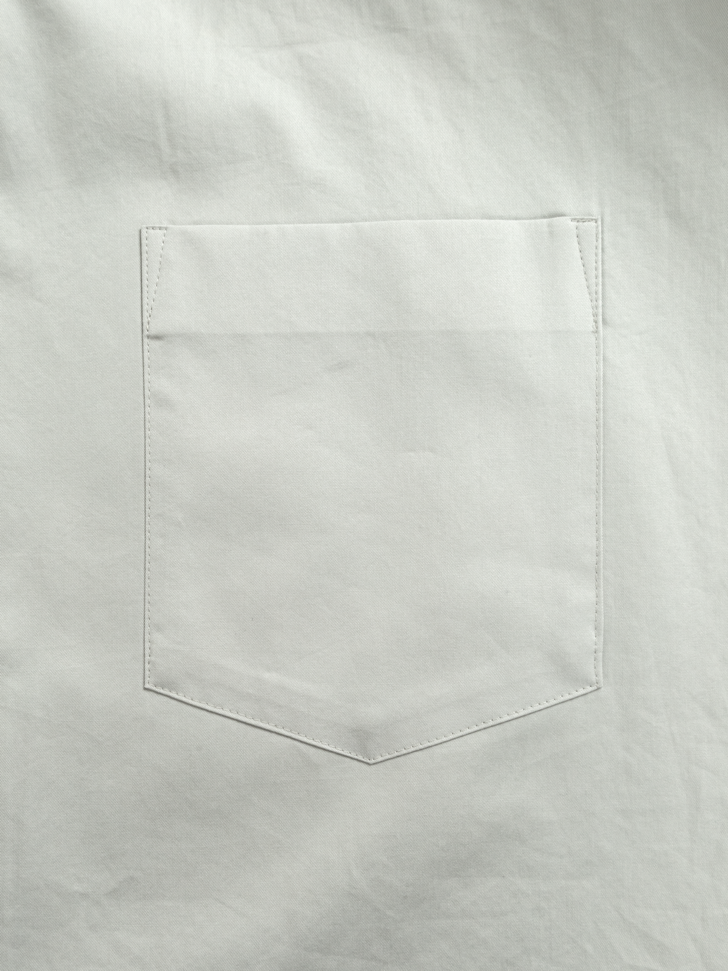 FINX COTTON TWILL REGULAR COLLAR SHIRTS|CLOUD GRAY