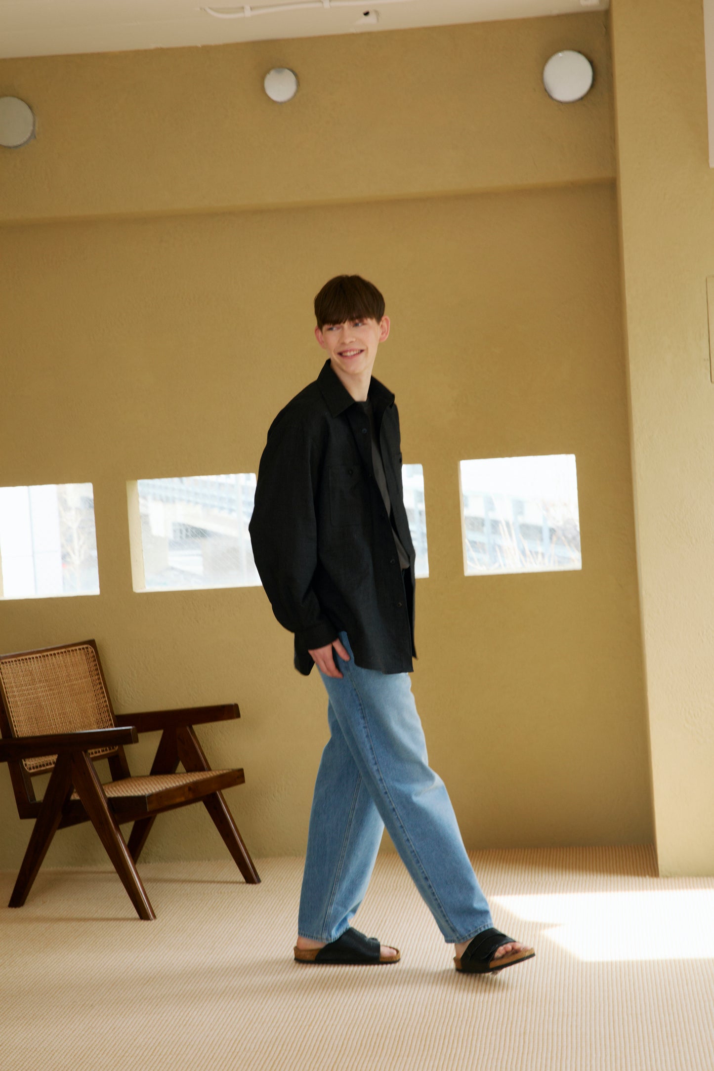 Model 185cm L size 着用