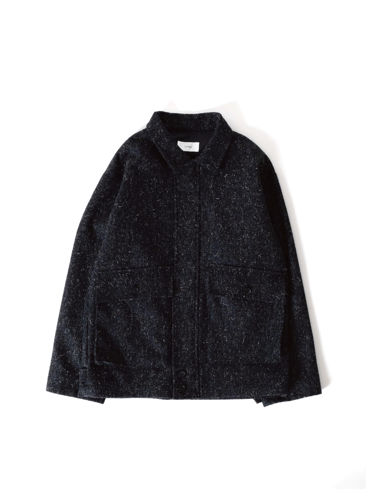 KEMP WOOL/SILK TWEED BLOUSON