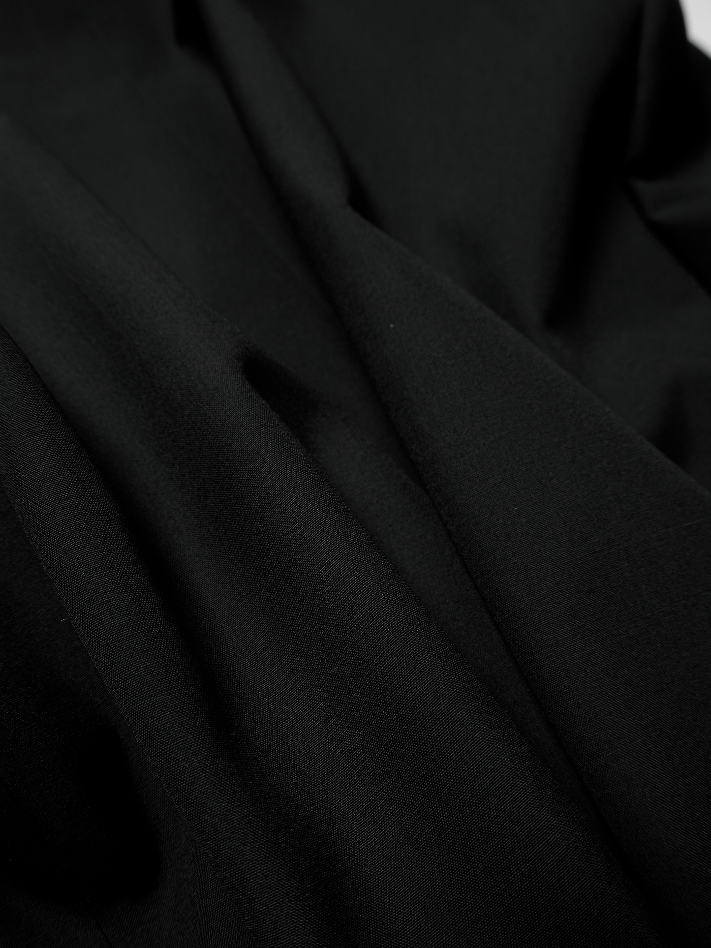 Super130's WORSTED WOOL TROPICAL TAILORED JACKET|BLACK