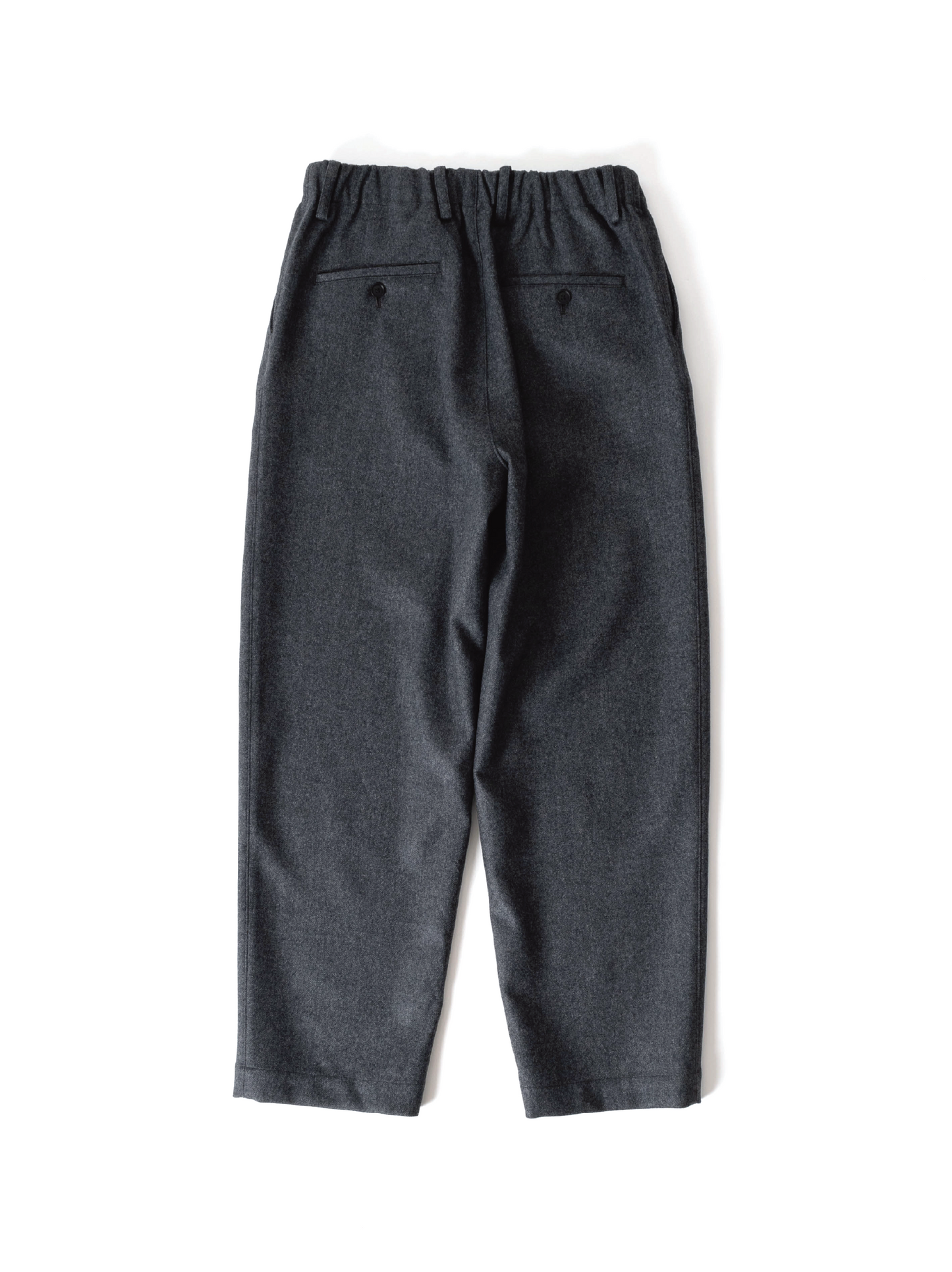 COLLEGE FLANNEL TAPERED EASY PANTS|TOP GRAY