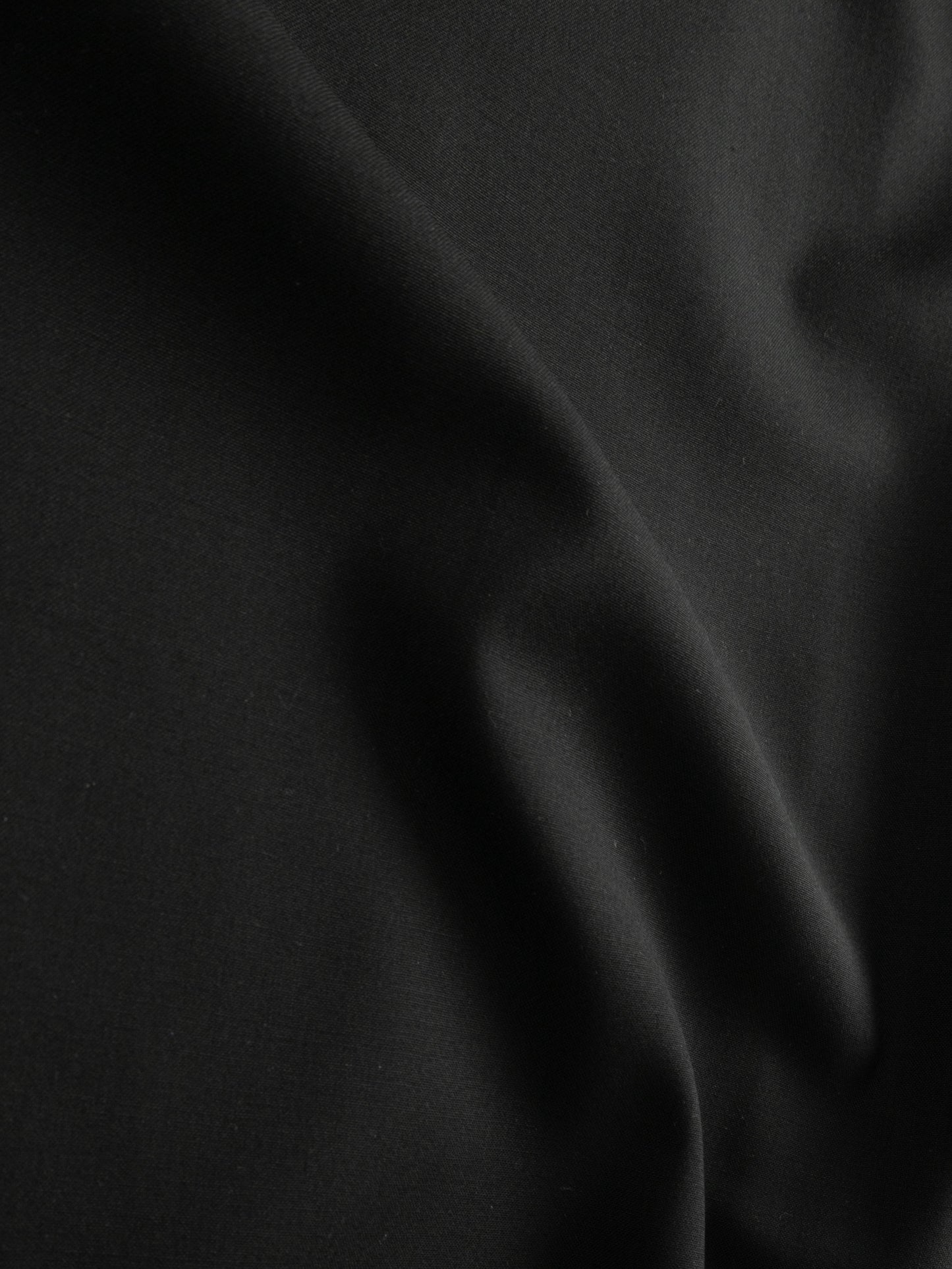 Super180's WORSTED WOOL SHIRTS|BLACK