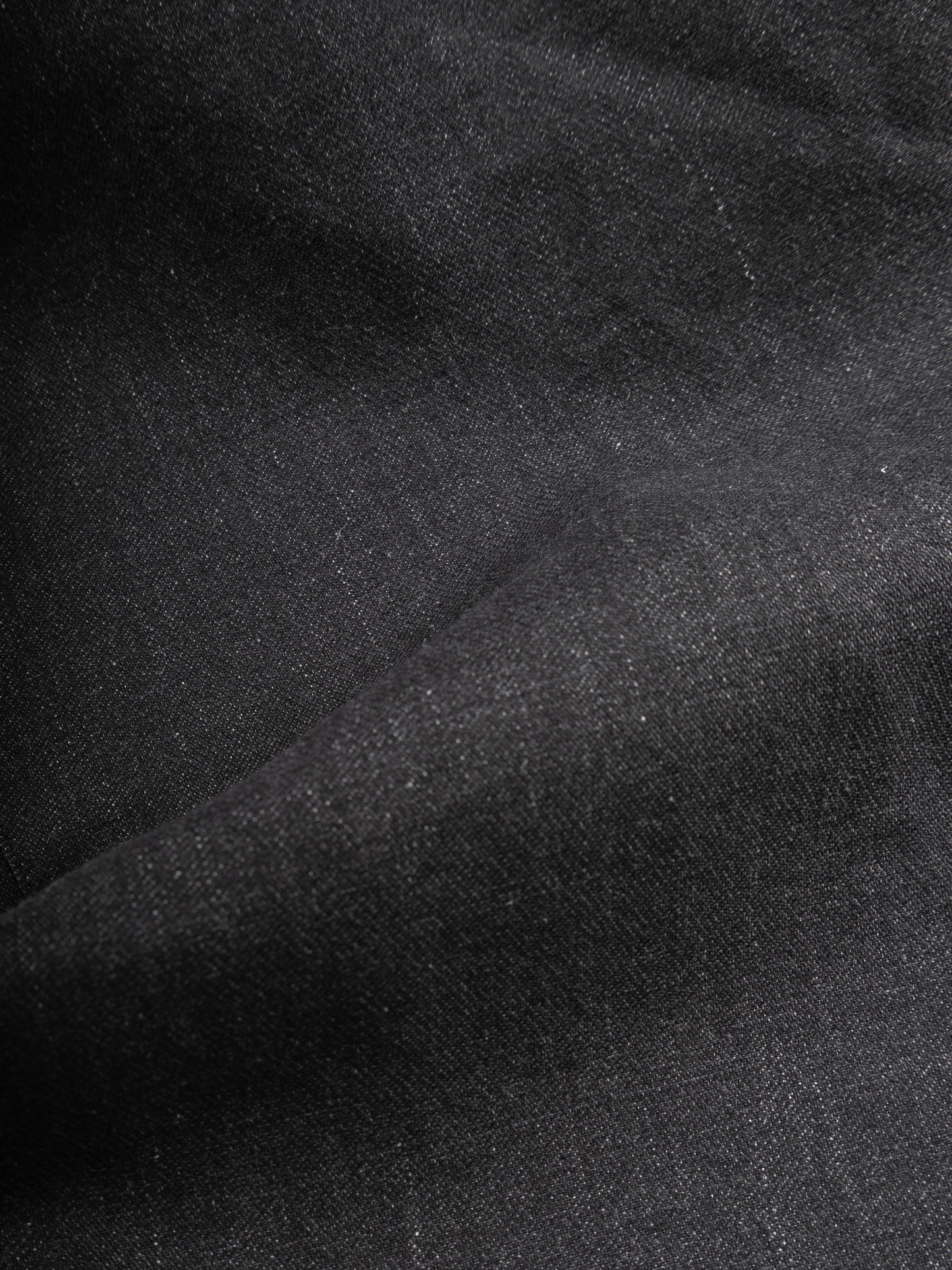 LINEN/PAPER/WOOL WASHED TWILL EASY PANTS|TOP BLACK