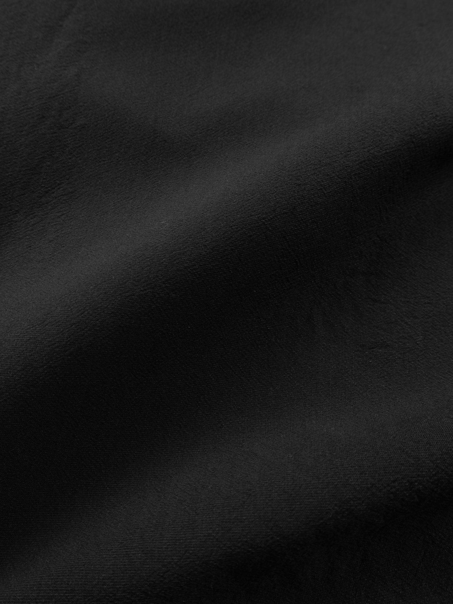 WORSTED WOOL/PAPER BALMACAAN LONG COAT|BLACK