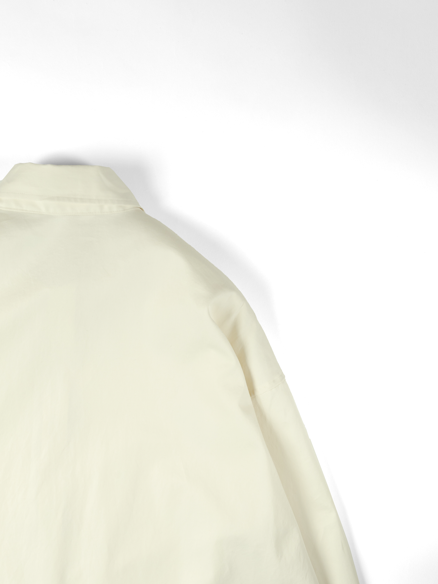 FINX COTTON TWILL SHIRTS DRESS|LIGHT YELLOW
