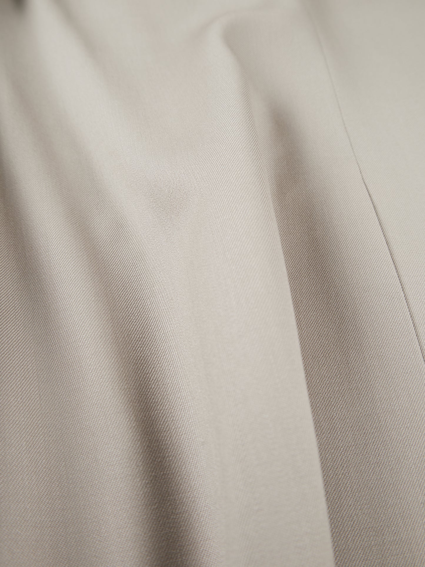 Super130's WORSTED WOOL LIGHT GABARDINE TAILORED JACKET|DUSTY BEIGE
