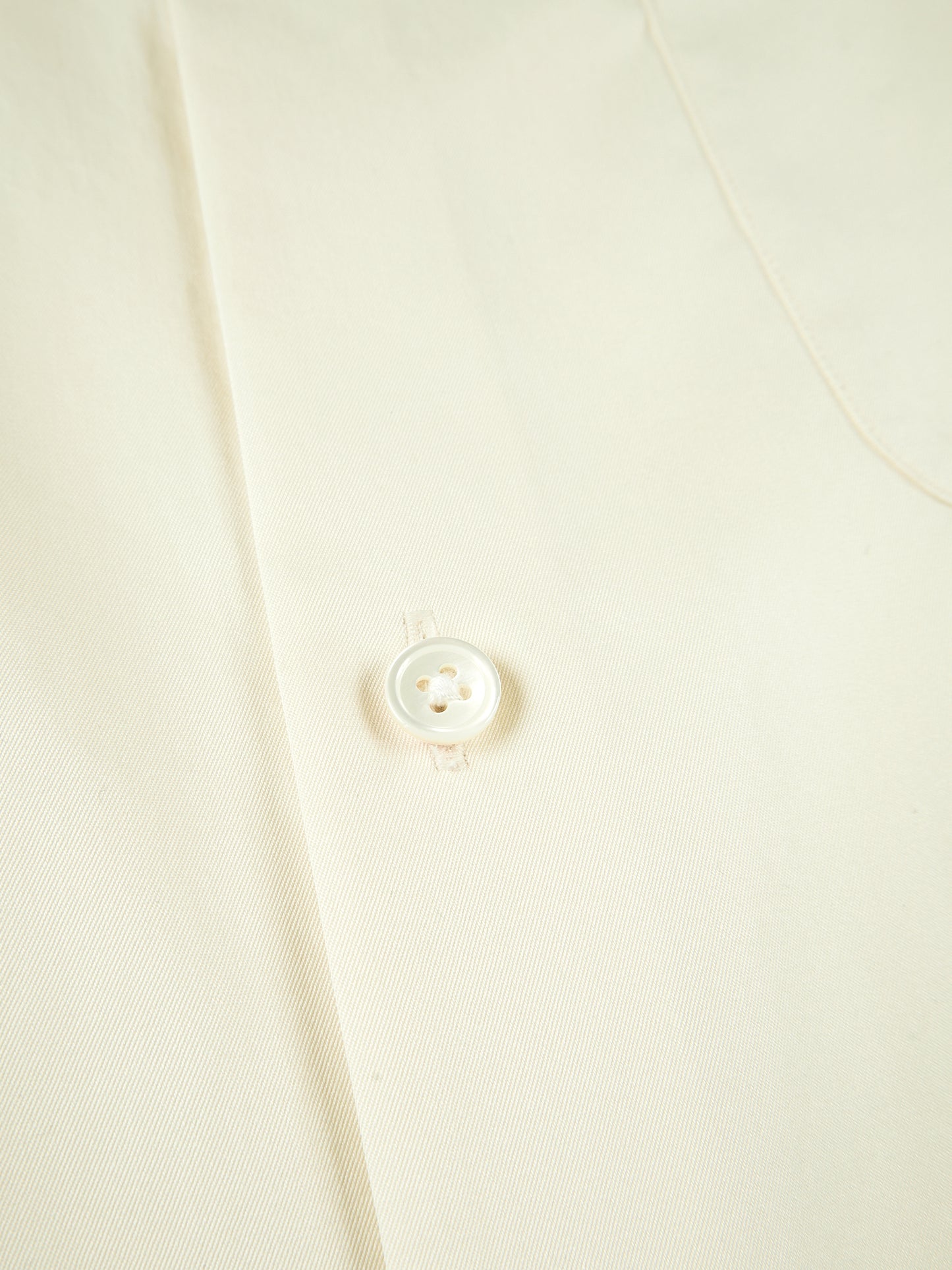 FINX COTTON TWILL HALF SLEEVE SHIRTS|LIGHT YELLOW