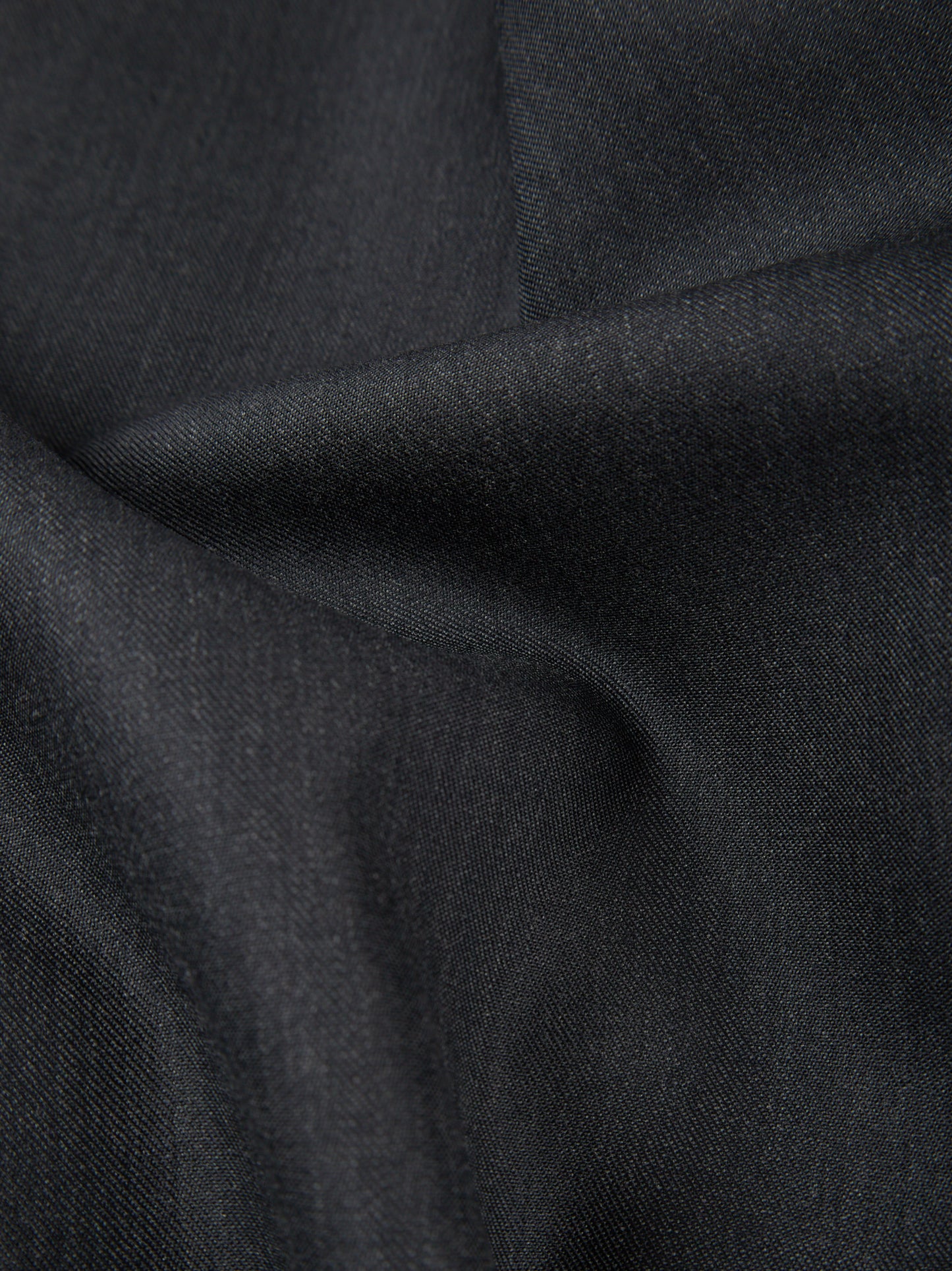 Super130's WOOL LIGHT GABARDINE SHORT PANTS|TOP CHARCOAL