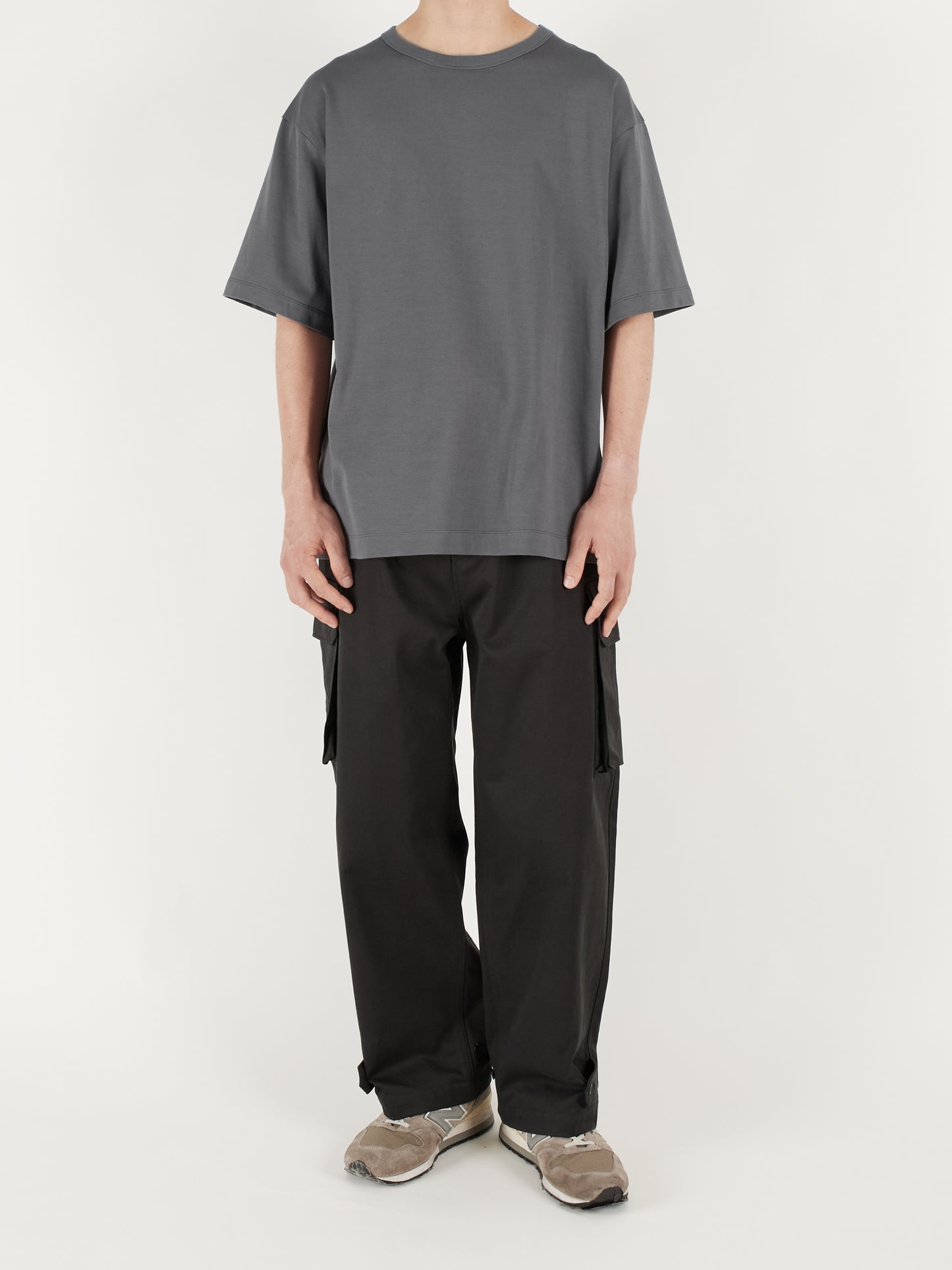 Model 176cm/62kg size M color GRAY着用