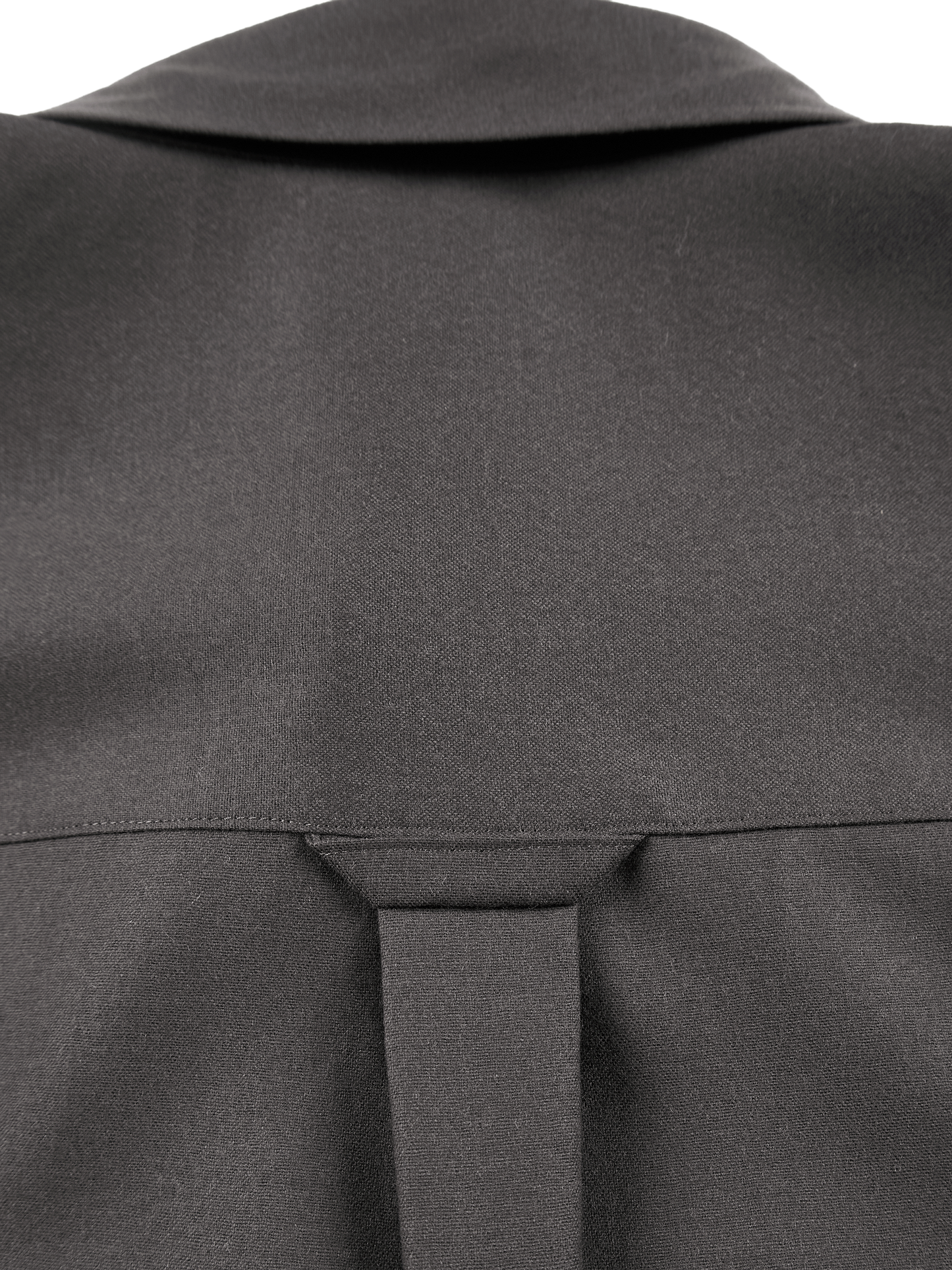 Super160's WOOL LIGHT MILLED SHIRTS|MOCHA