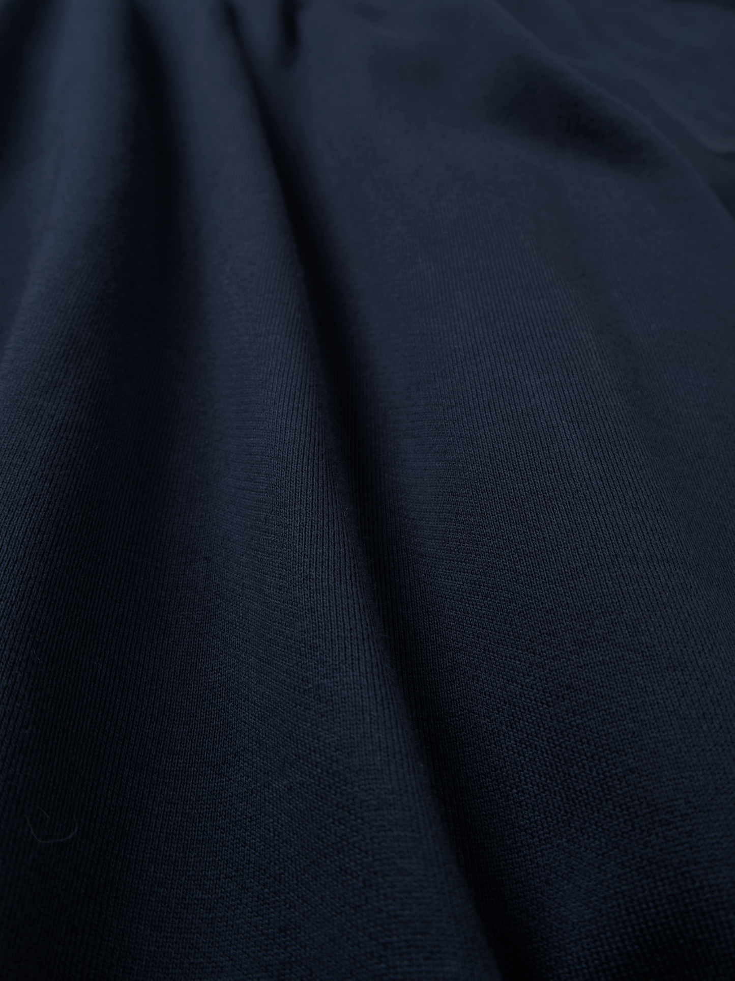 SUPIMA AGING JERSEY SWEAT SHIRTS|NAVY