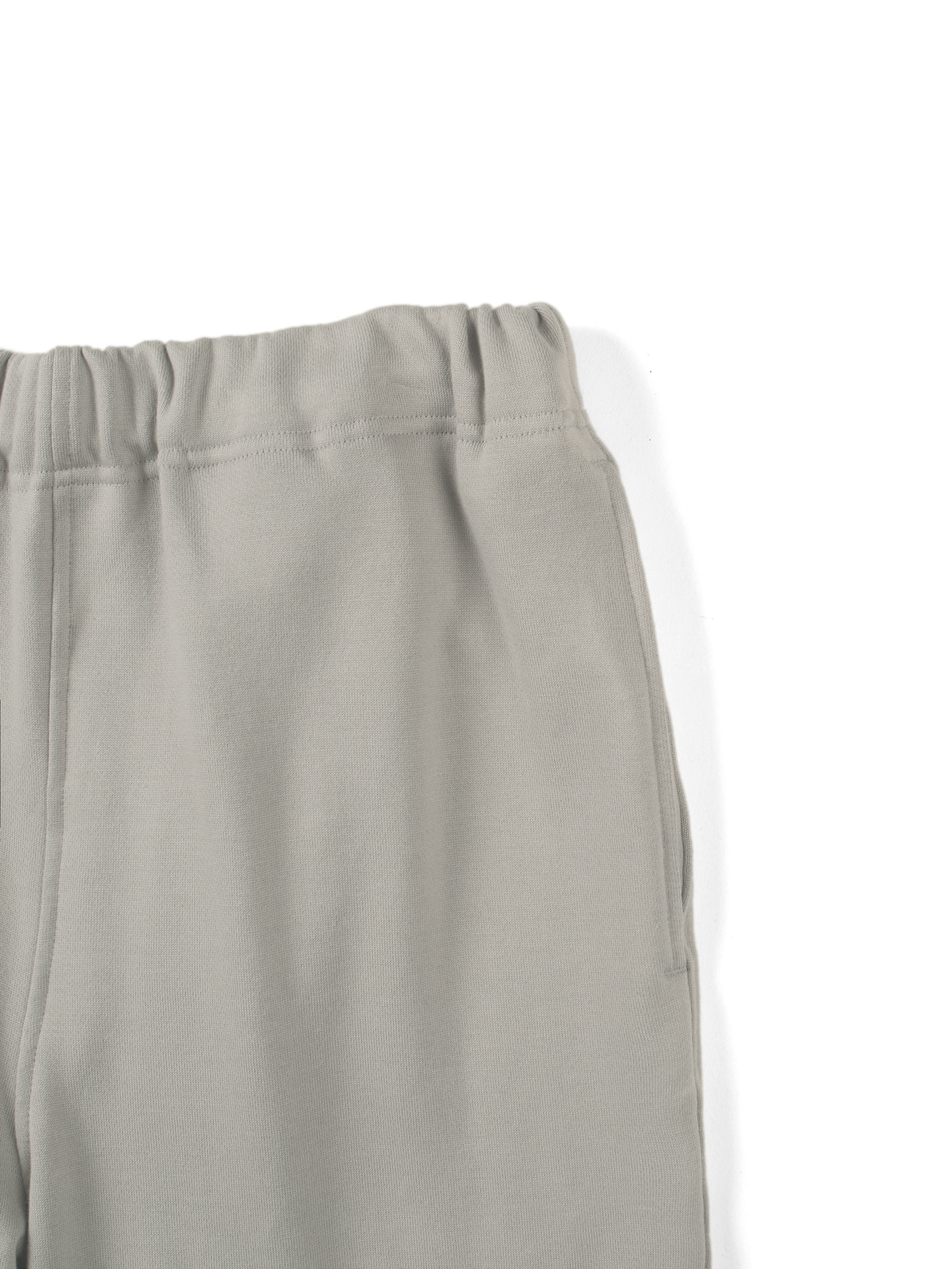SUPIMA AGING JERSEY SWEAT PANTS|FOG GRAY