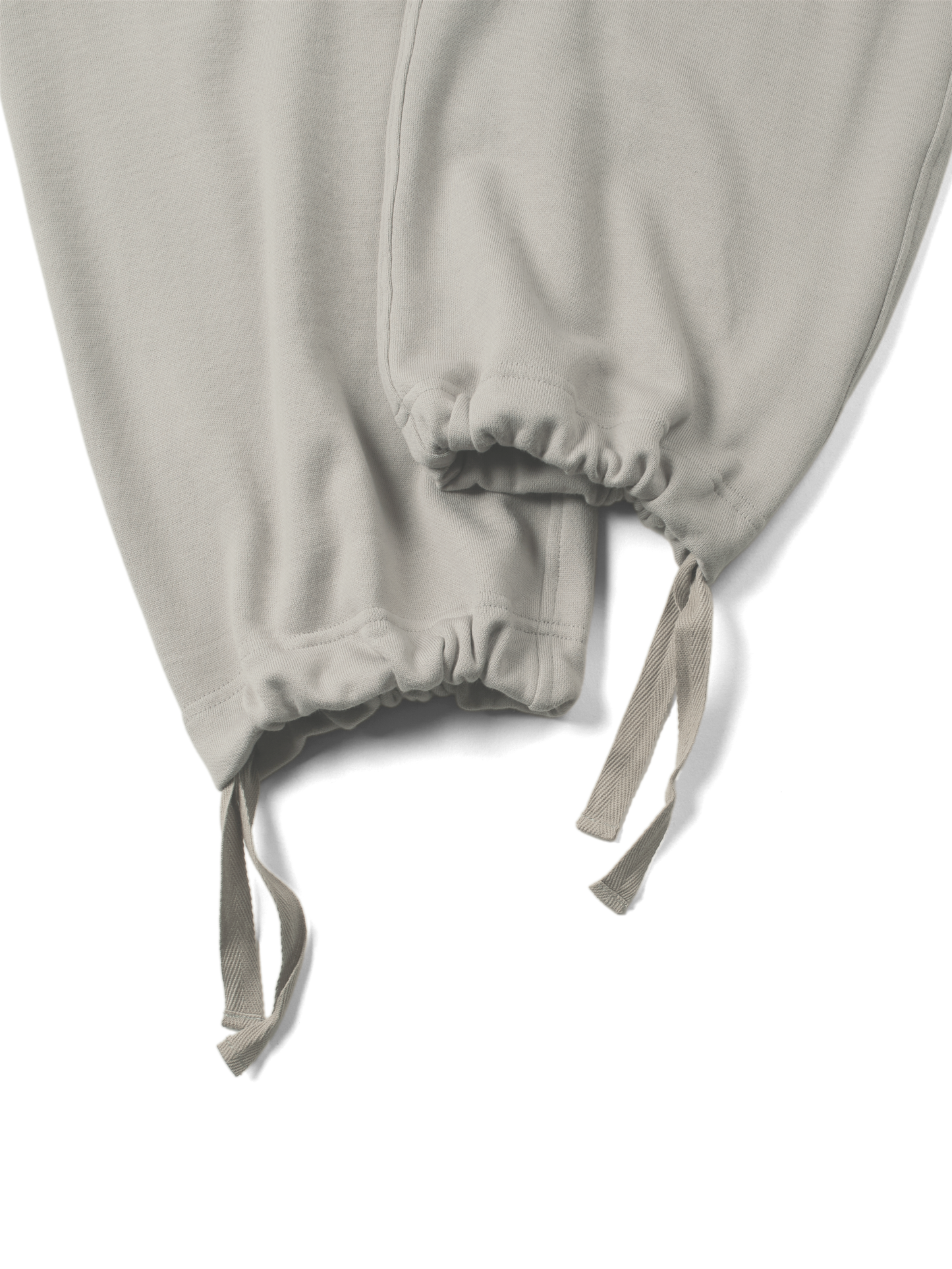 SUPIMA AGING JERSEY SWEAT PANTS|FOG GRAY