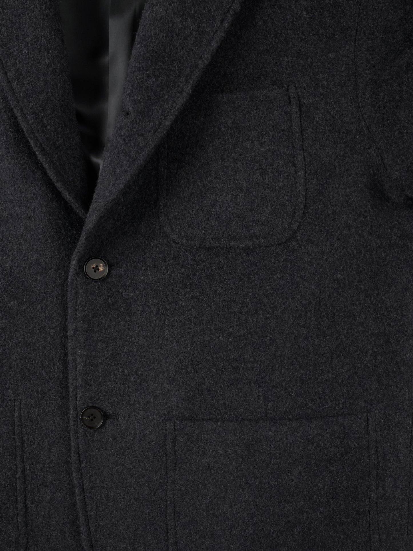 WOOL/CASHMERE MOSSER OVERSIZED JACKET|TOP BLACK