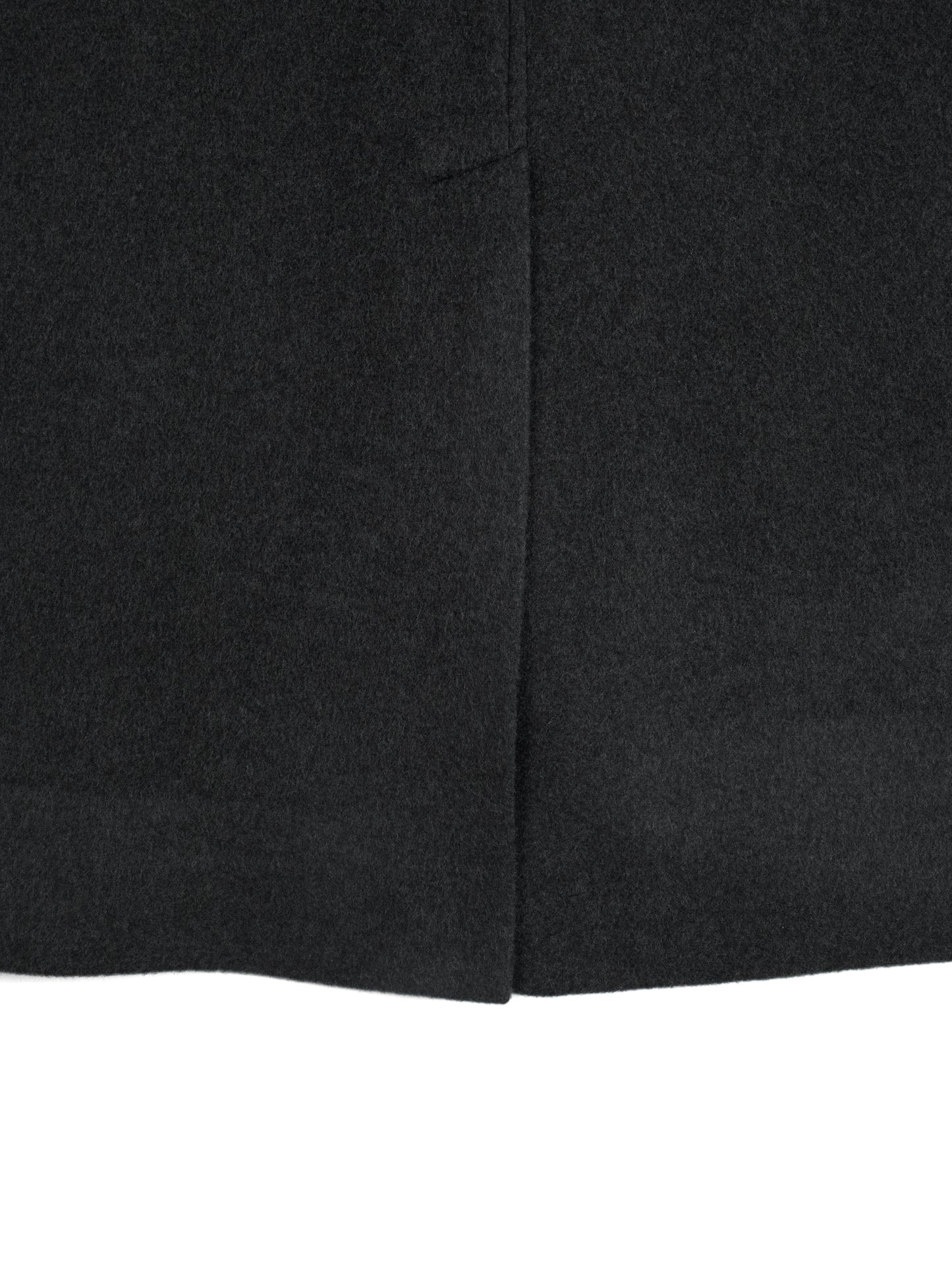 WOOL/CASHMERE MOSSER BALMACAAN COAT|TOP BLACK