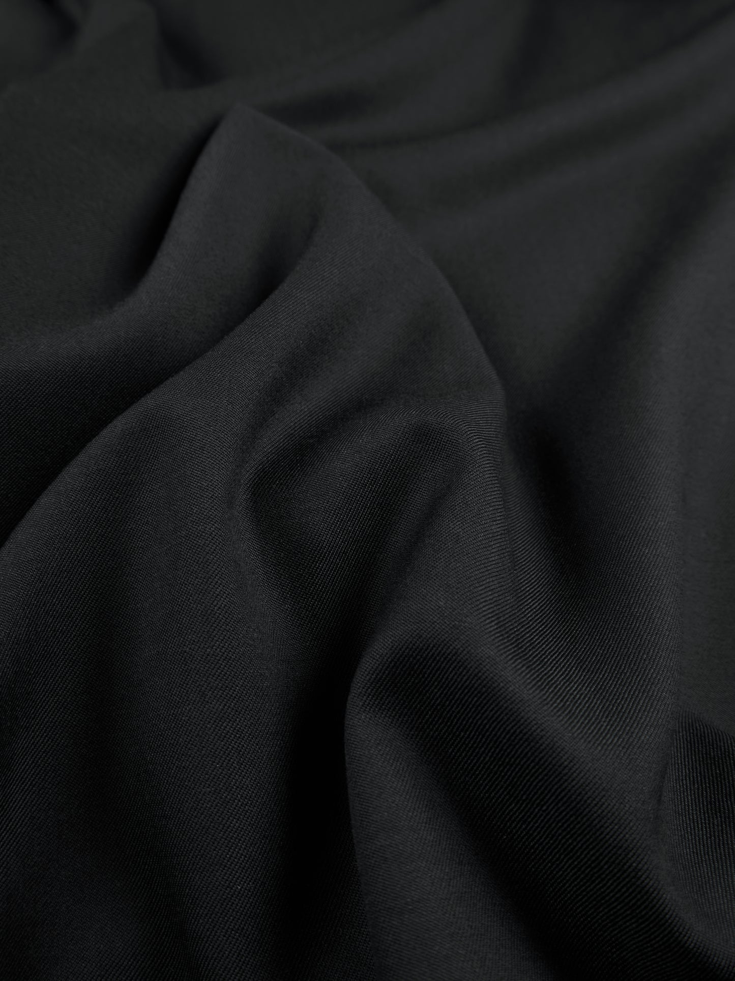 Super130's WOOL CHAMBRAY GABARDINE SHIRTS DRESS|BLUE CHARCOAL