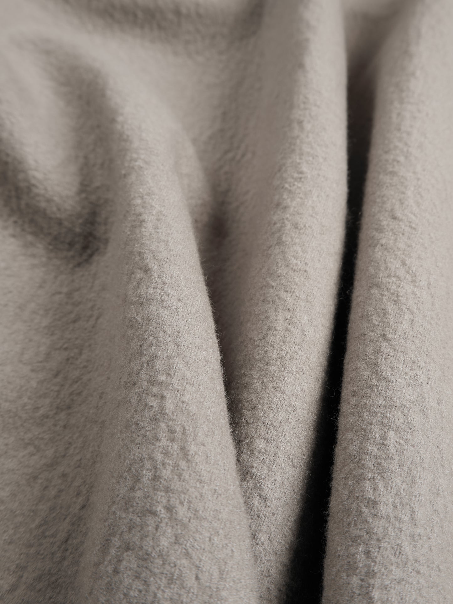 Super160's WOOL CRATER JERSEY PULLOVER|GREIGE