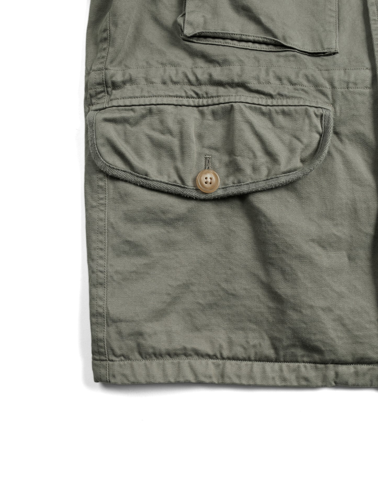 GARMENT DYED FINX/ZIMBABWE COTTON TWILL M-43 FIELD JKT|MOCHA