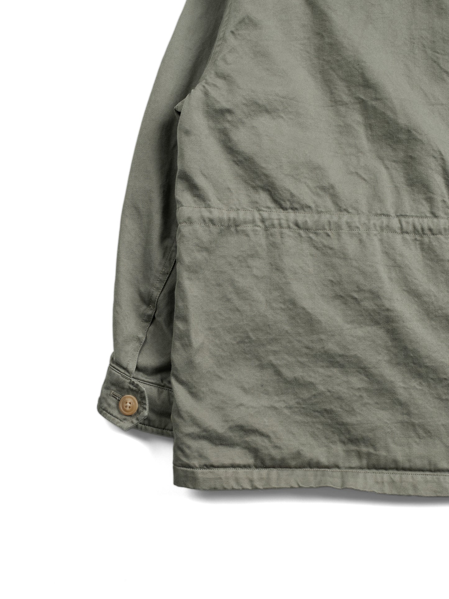 GARMENT DYED FINX/ZIMBABWE COTTON TWILL M-43 FIELD JKT|MOCHA