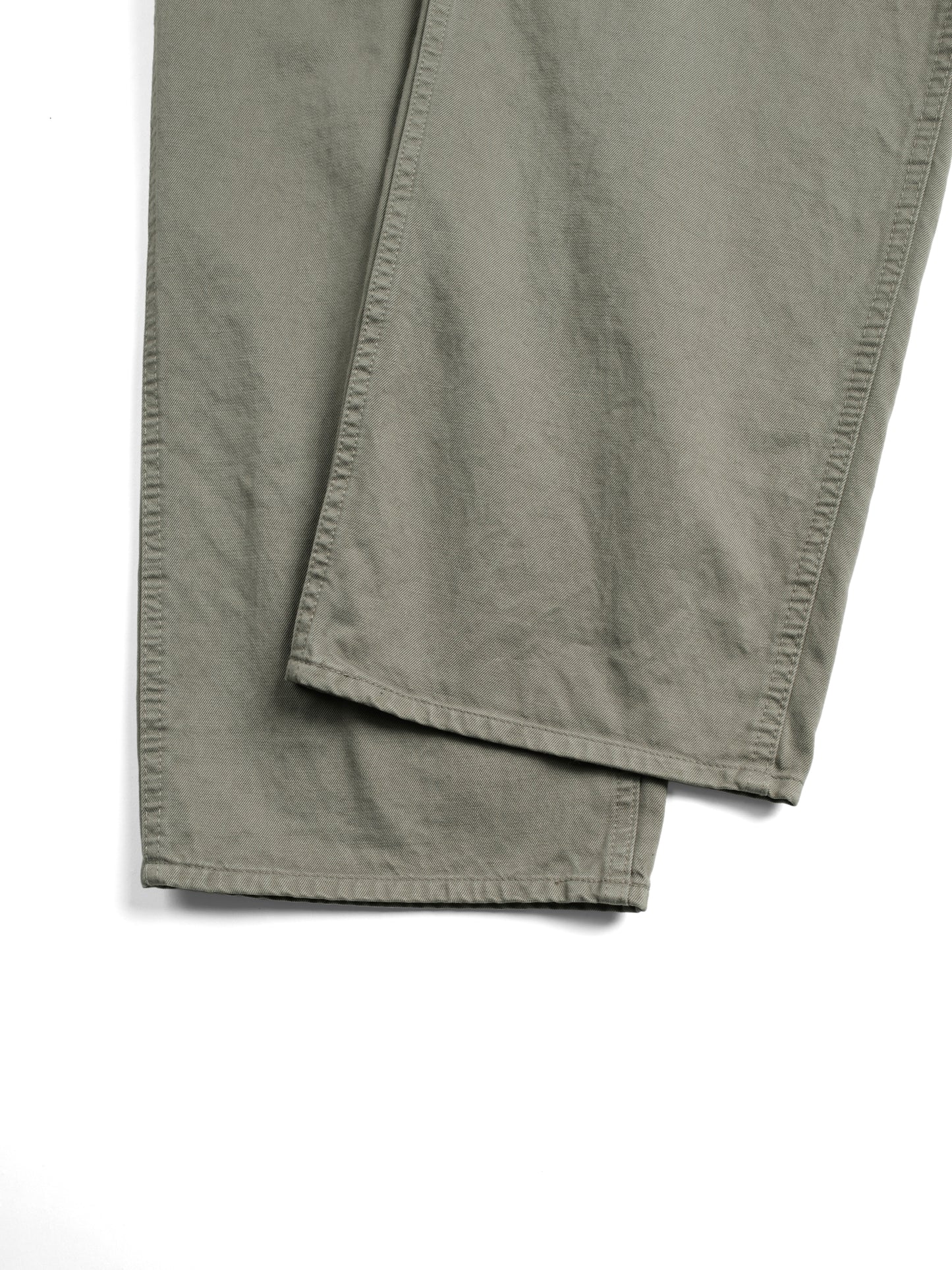 GARMENT DYED FINX/ZIMBABWE COTTON TWILL PAINTER PANTS|MOCHA