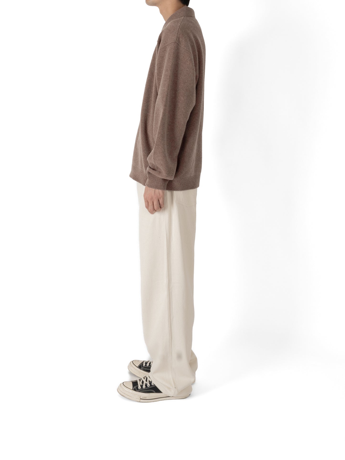 Model 176cm/62kg size M color TOP BROWN着用
