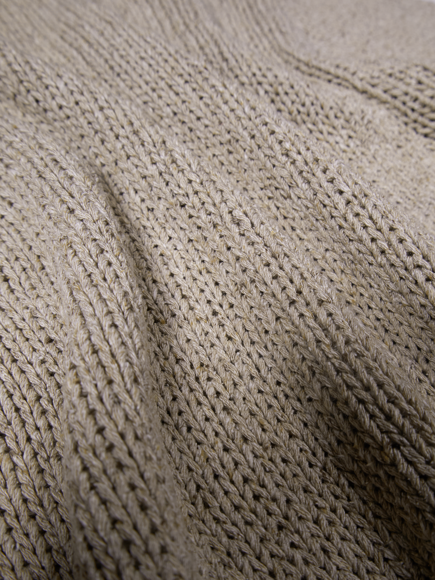 SILK HEAVY SWEATER|SAND BEIGE