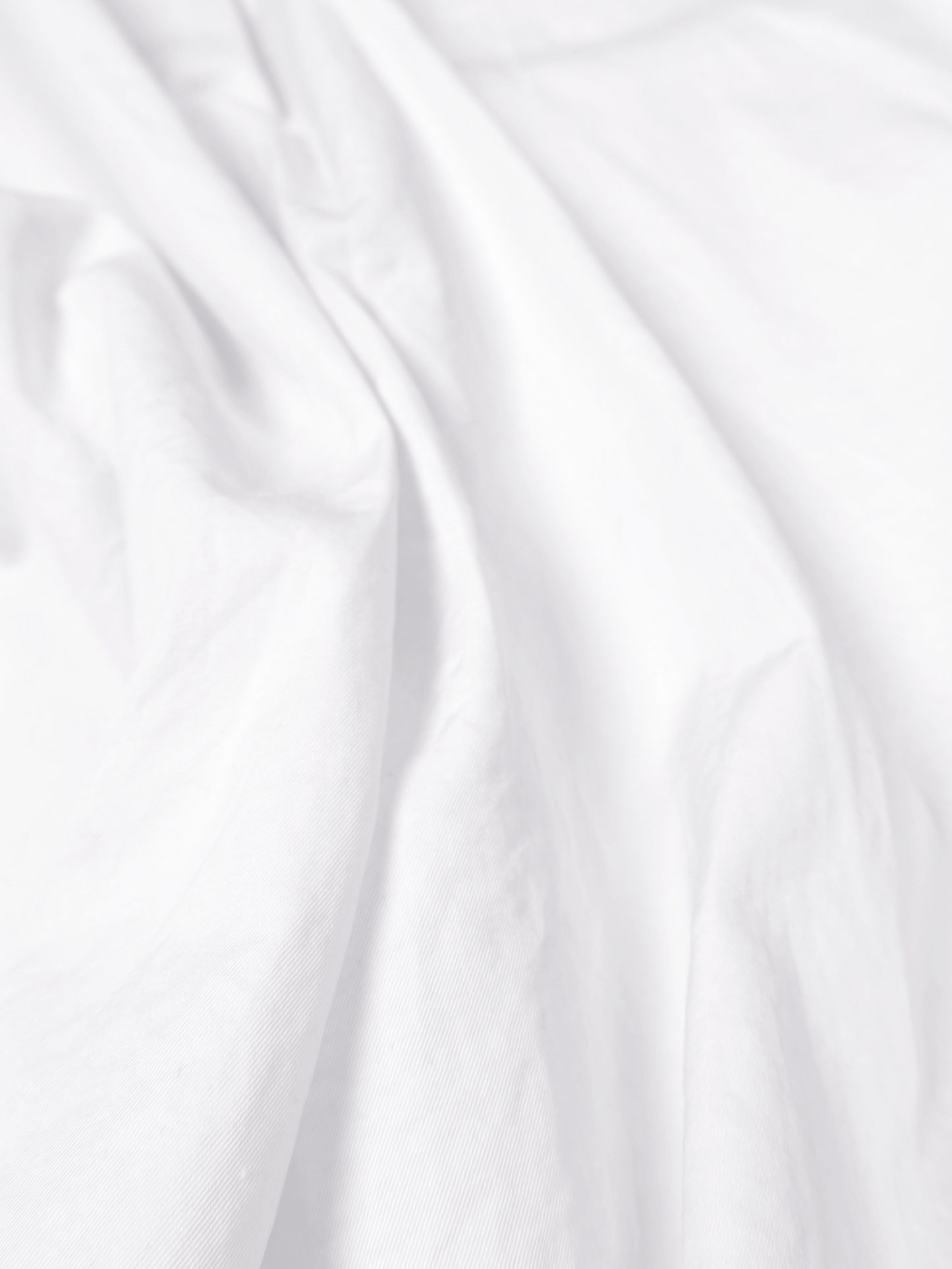 FINX COTTON GARMENT WASHED DOUBLE POCKET SHIRTS|WHITE