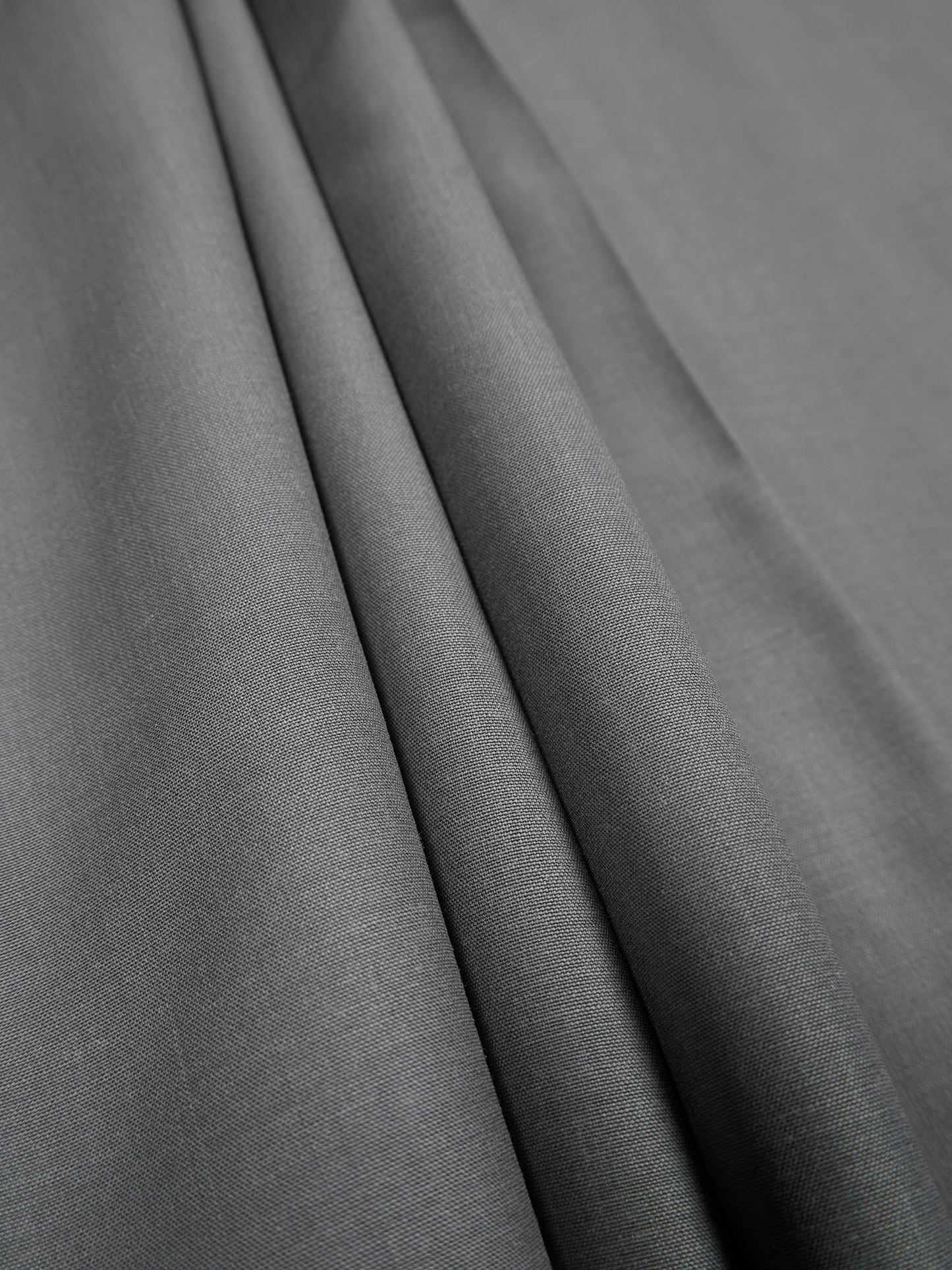 Super130's WORSTED WOOL TROPICAL SLACKS for WOMEN|LIGHT GRAY