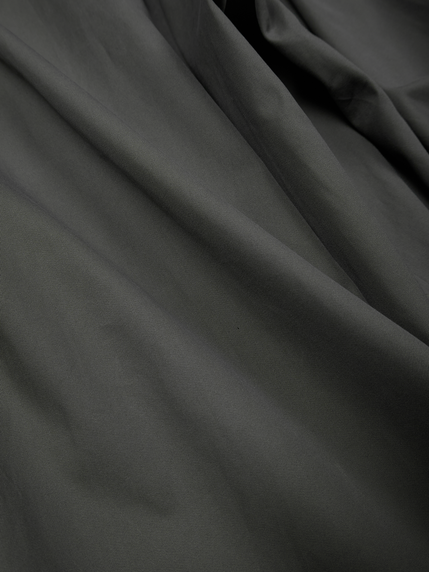 FINX COTTON VOILE LIGHT CHINO OVER SHIRTS|GRAY