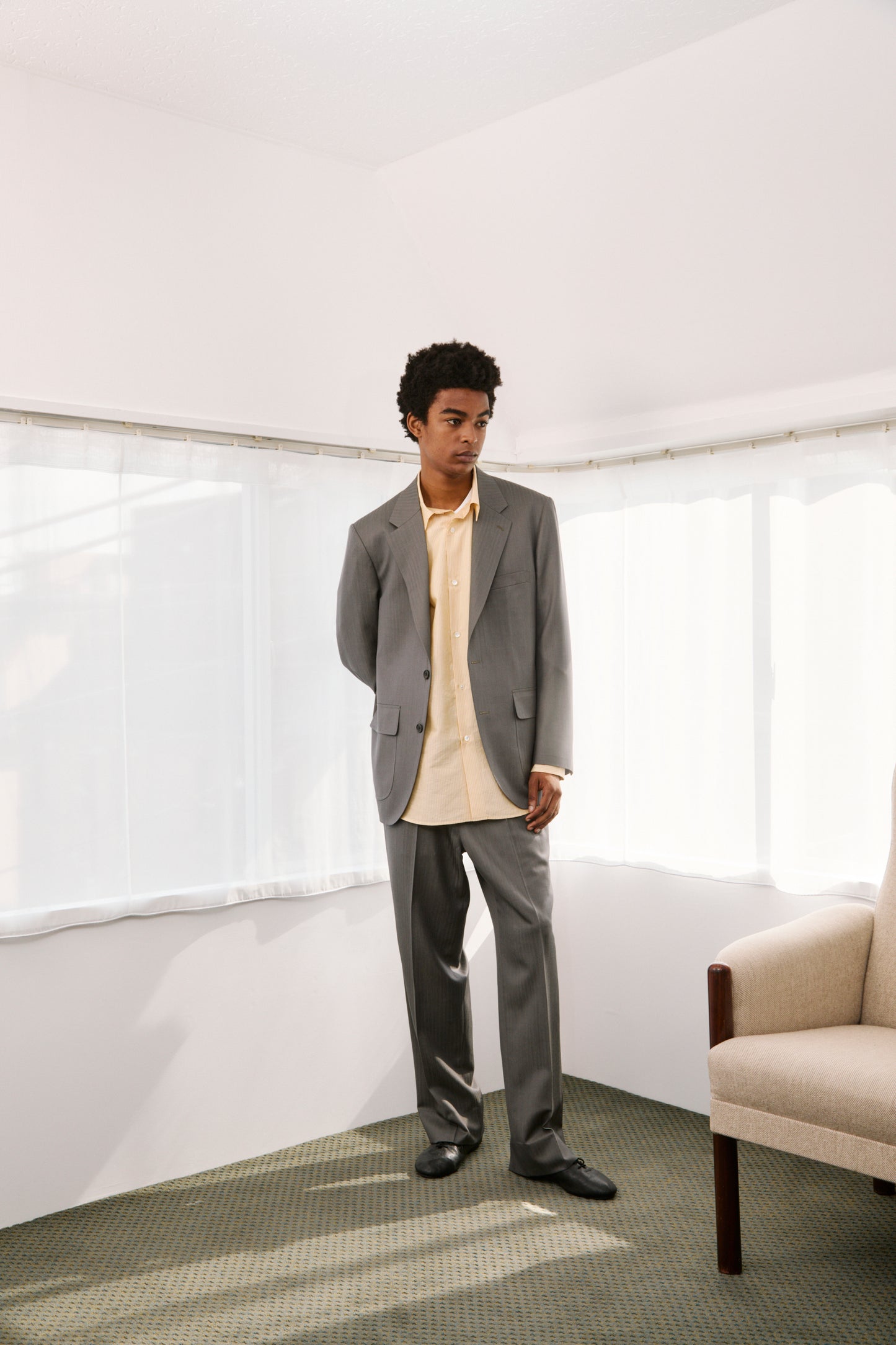 Model 184cm size L 着用