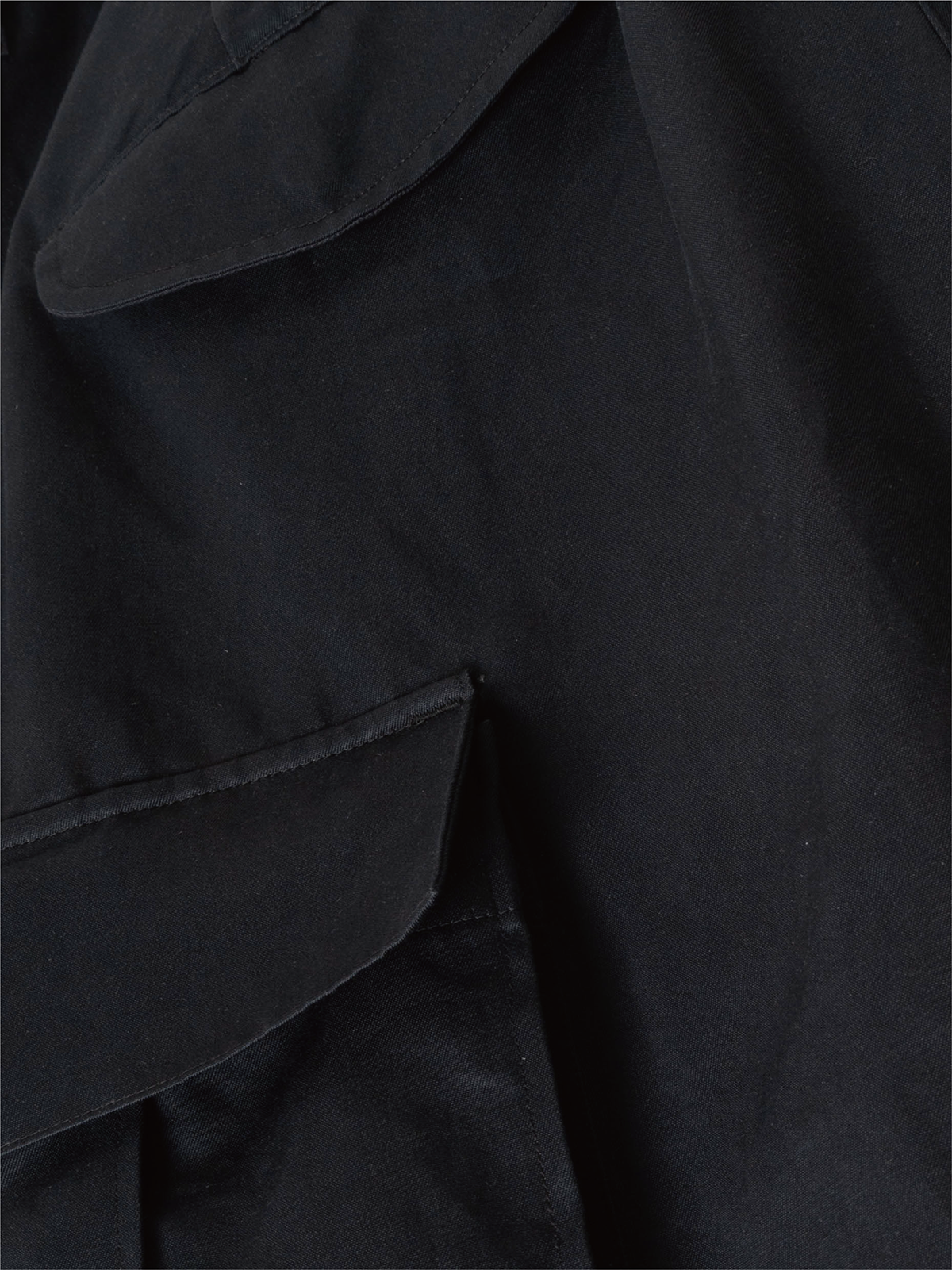 FINX COTTON/RAMIE TWILL M-51 CARGO PANTS|CARBON