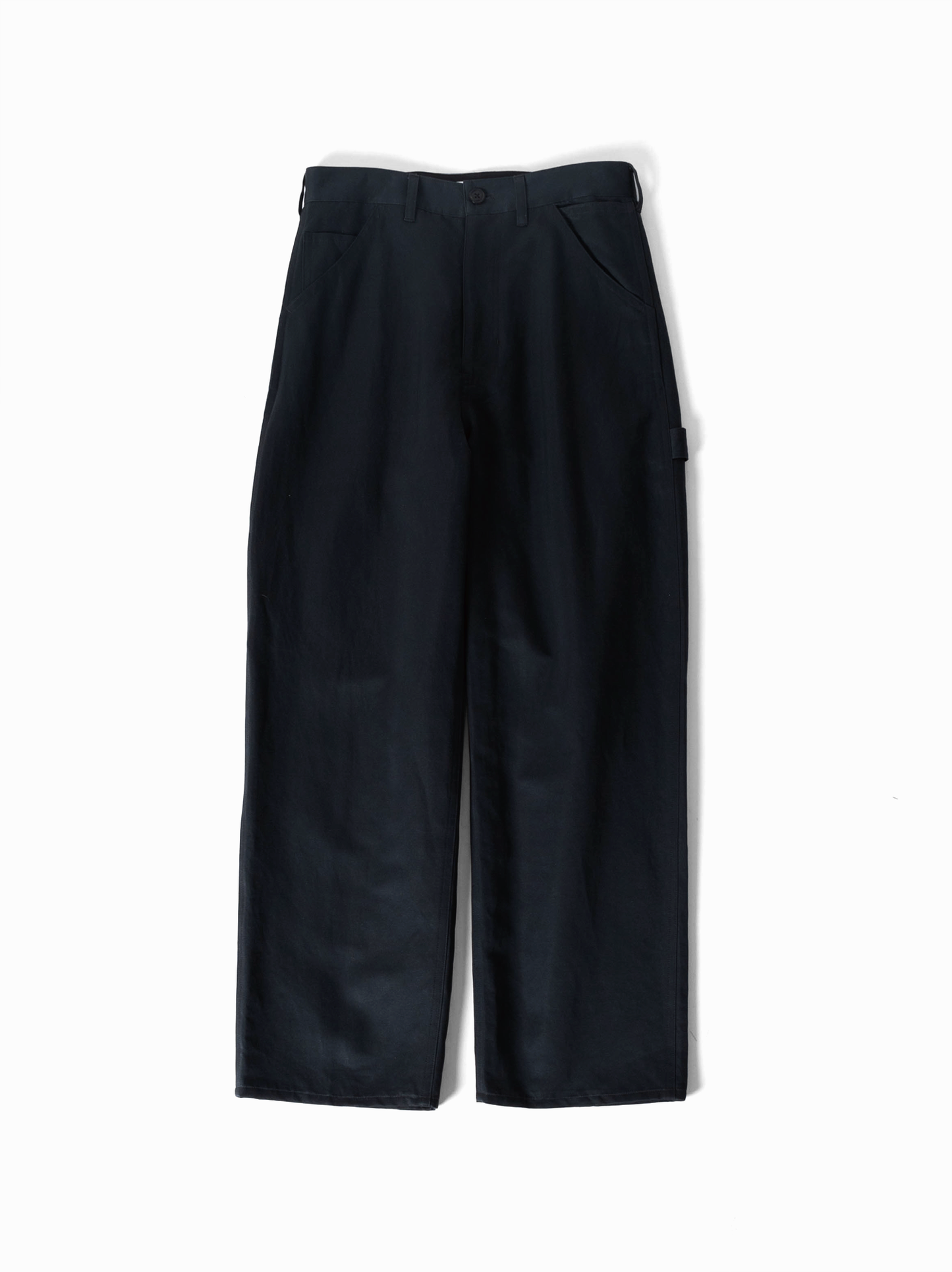 FINX COTTON/RAMIE PAINTER PANTS|CARBON