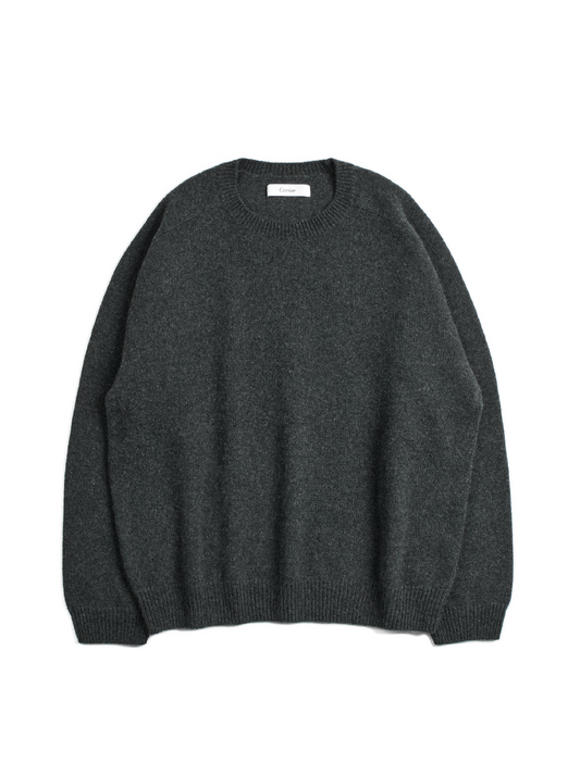 ALASHAN CASHMERE SWEATER|TOP CHARCOAL