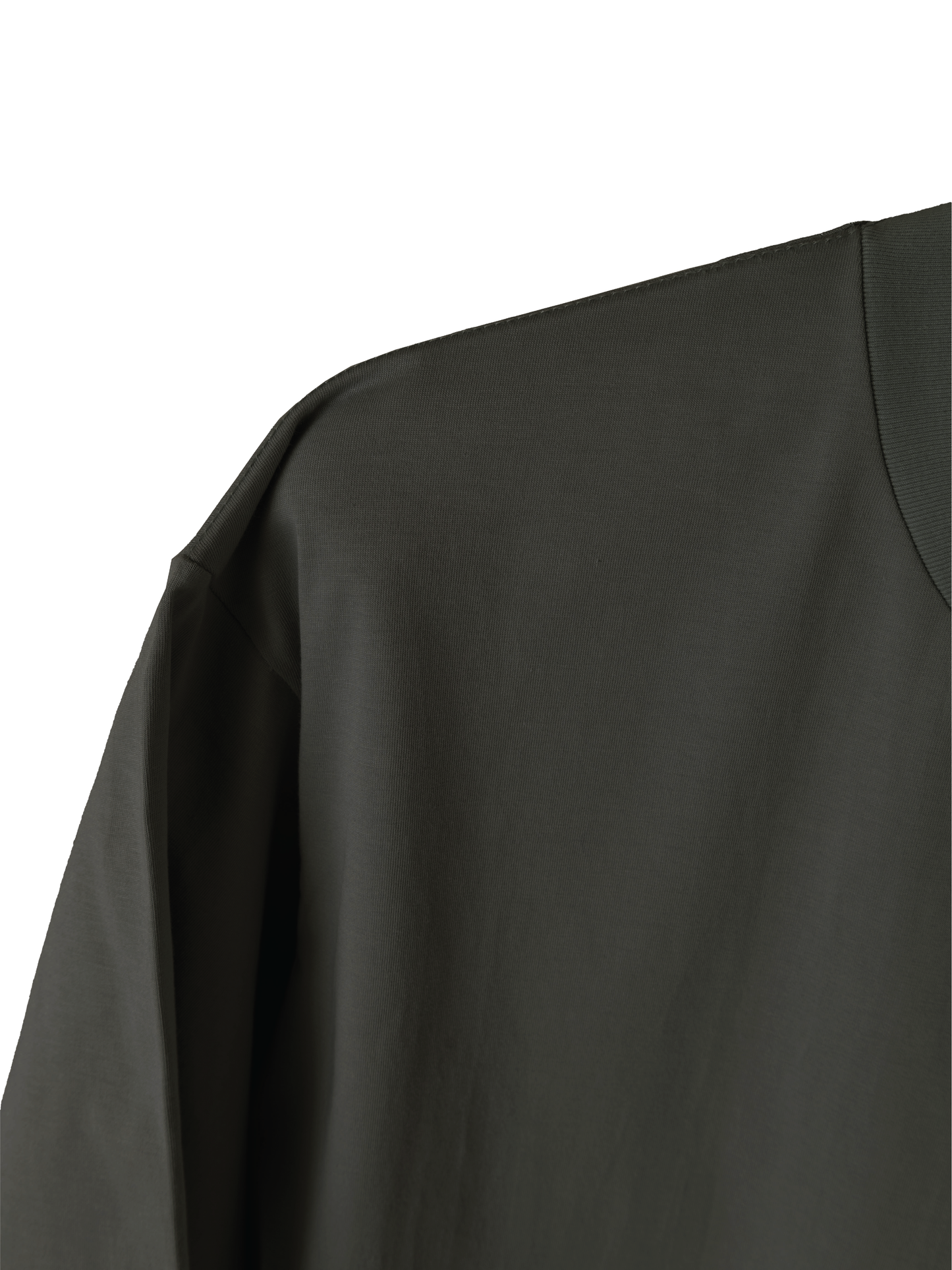SUVIN COTTON BIO T-SHIRTS HALF SLEEVE|DARK GRAY