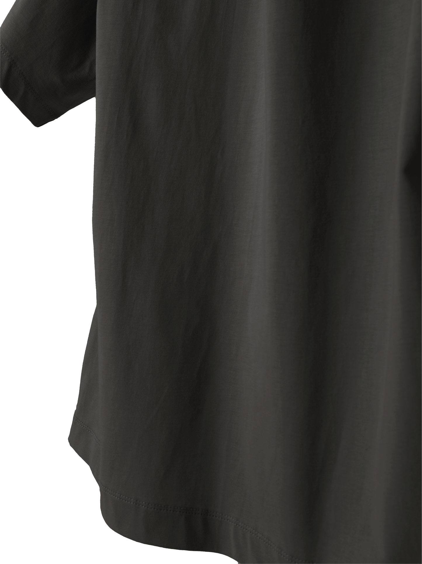 SUVIN COTTON BIO T-SHIRTS HALF SLEEVE|DARK GRAY