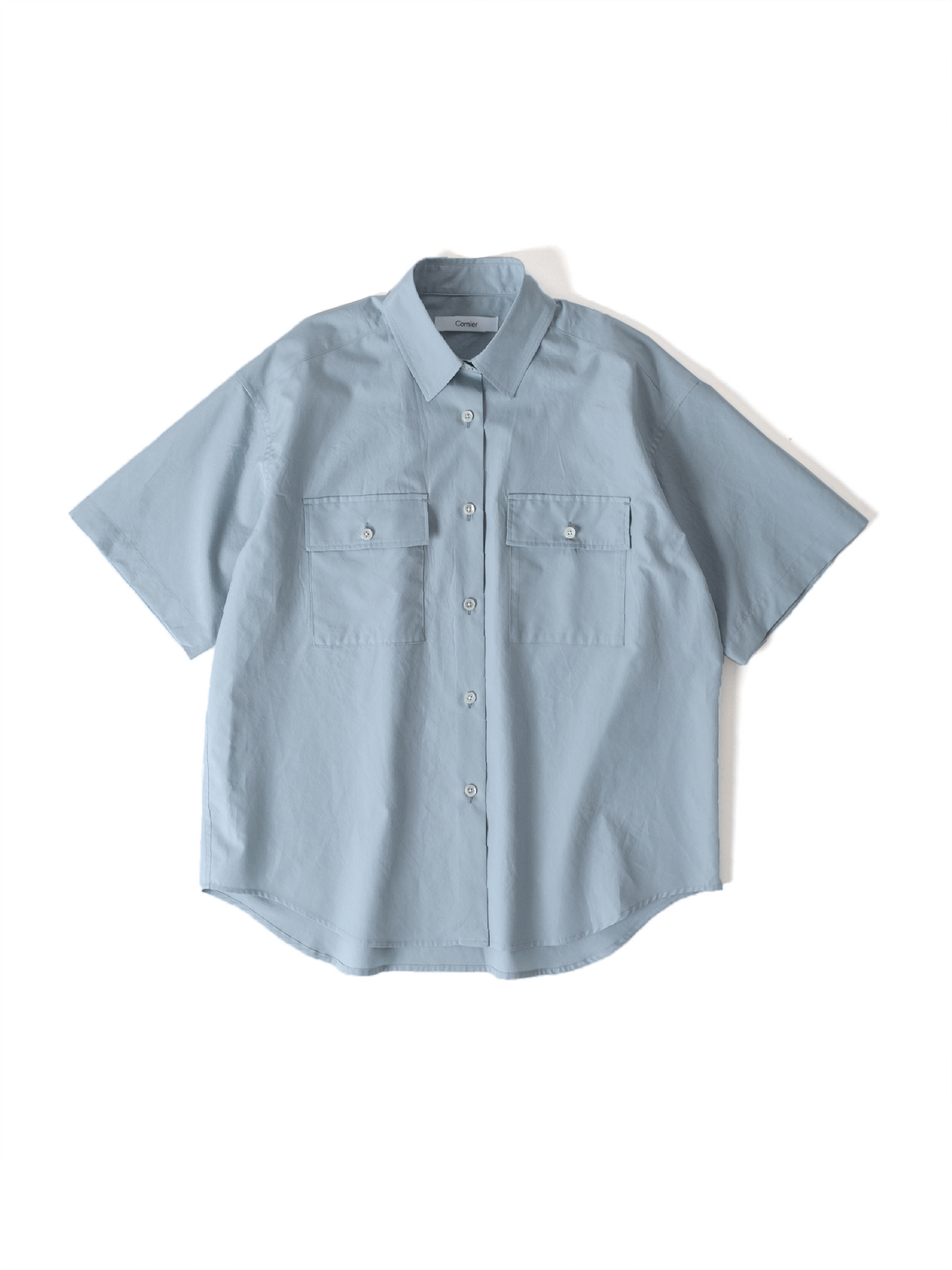 FINX Cotton Shirts Half Sleeve|Mint