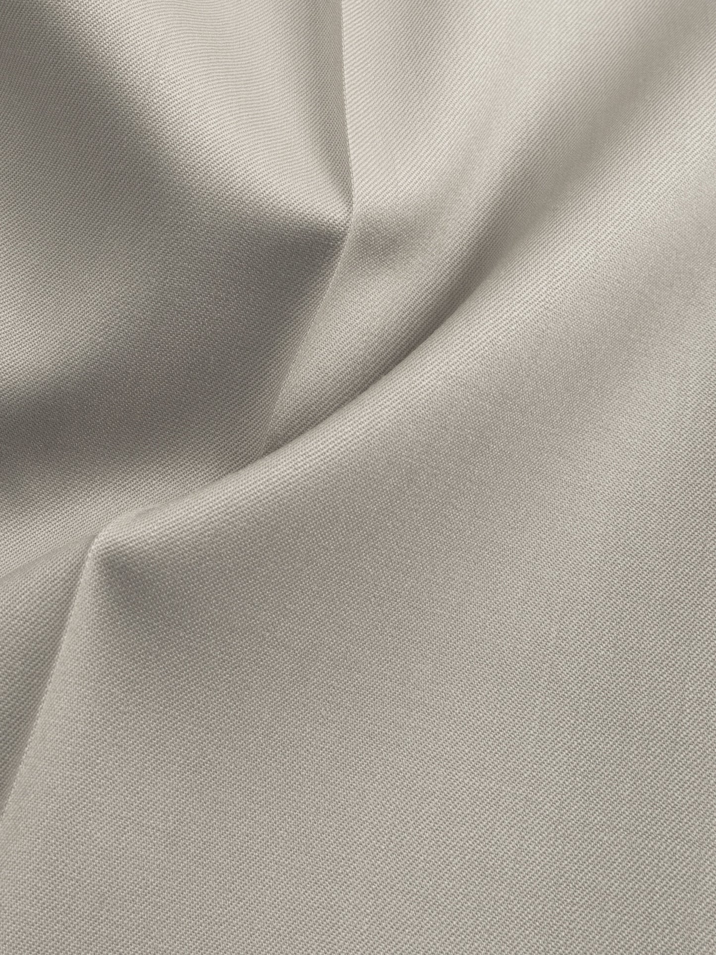 Super130's WORSTED WOOL LIGHT GABARDINE SLACKS|DUSTY BEIGE