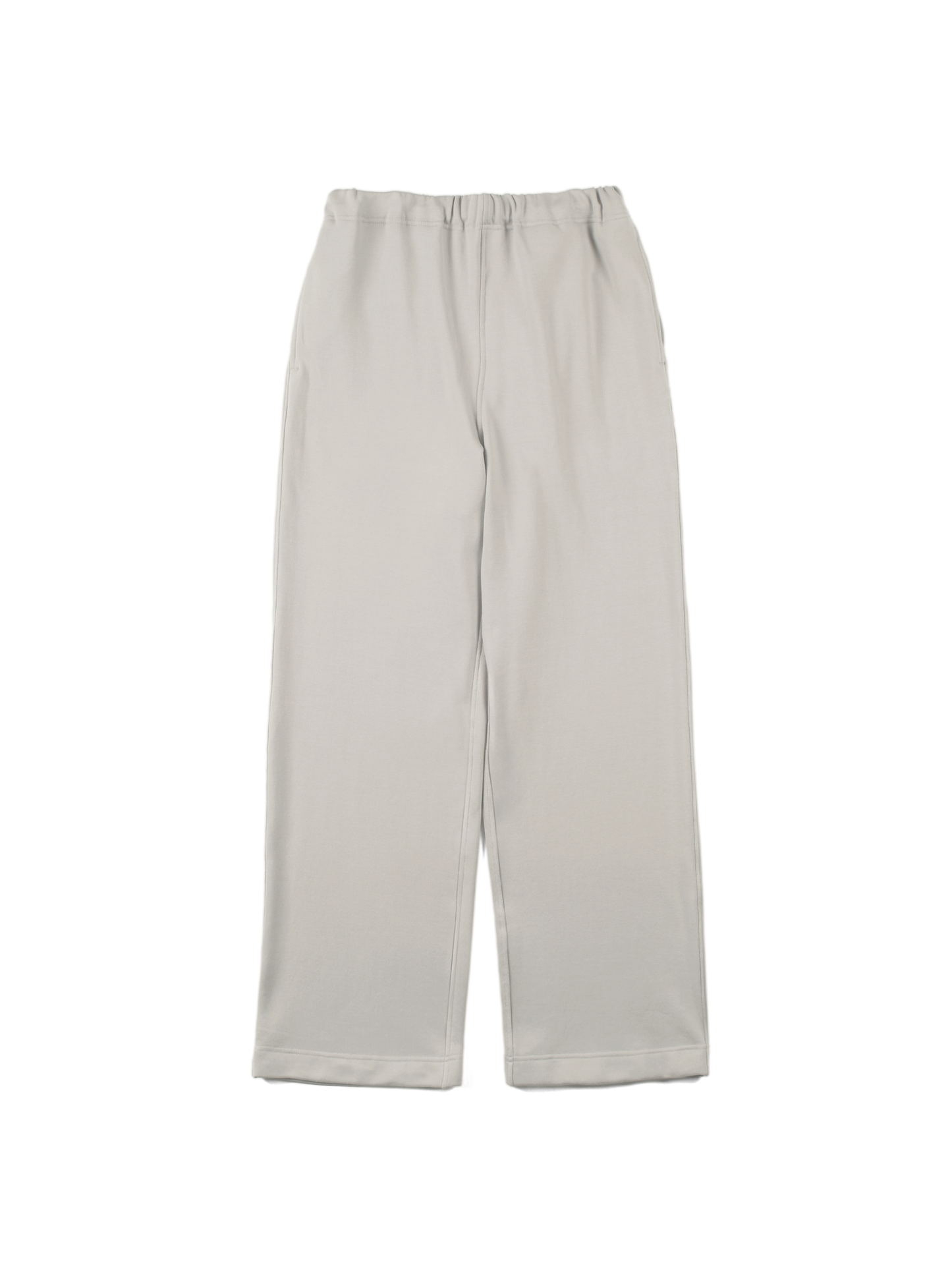 SUPIMA AGING JERSEY SWEAT PANTS|FOG GRAY