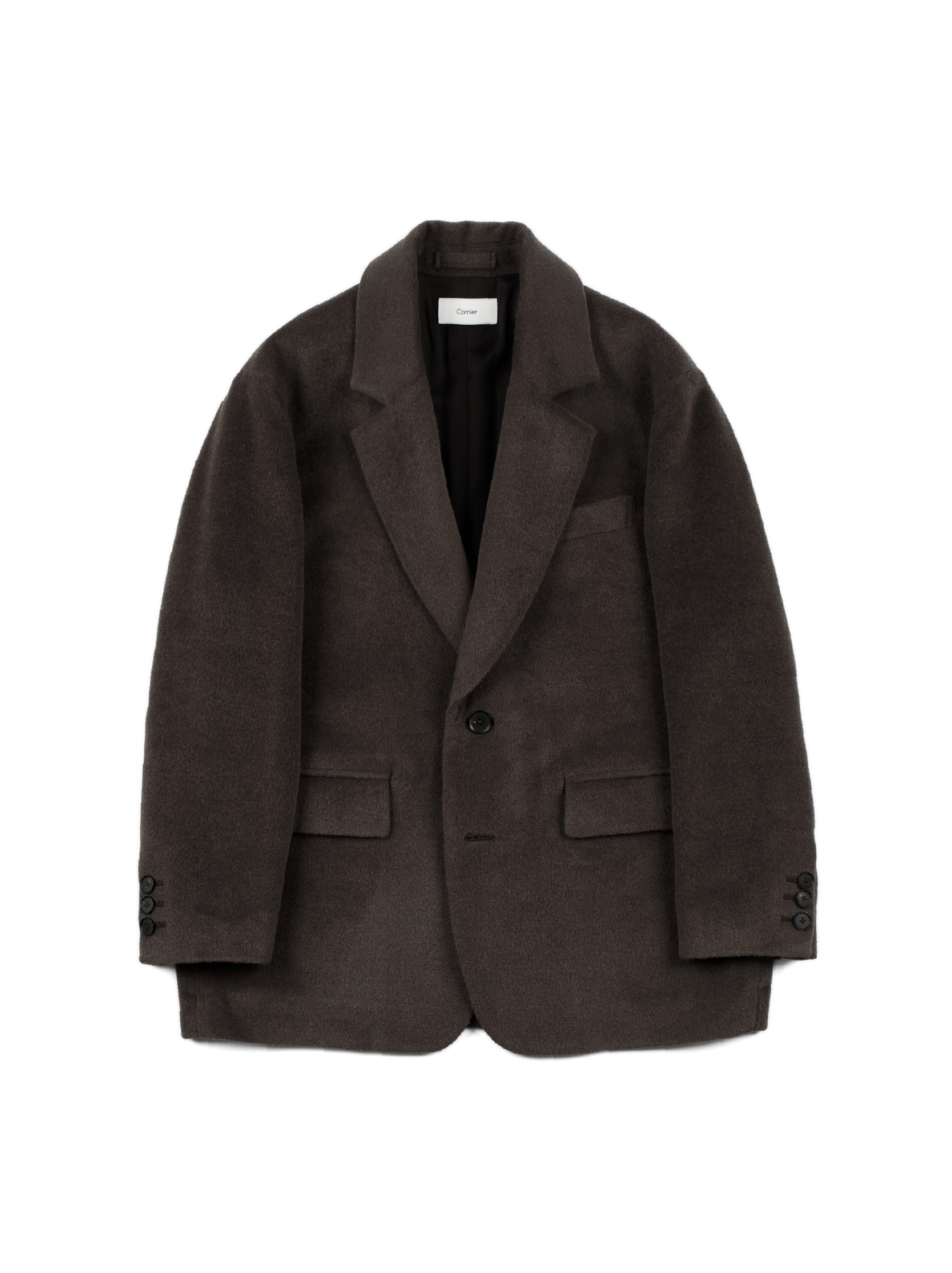 ジャケット・アウター SURI ALPACA/WOOL/SILK BEAVER BLOUSON SURIALPACA_WOOL_SILKBEAVERBLOU