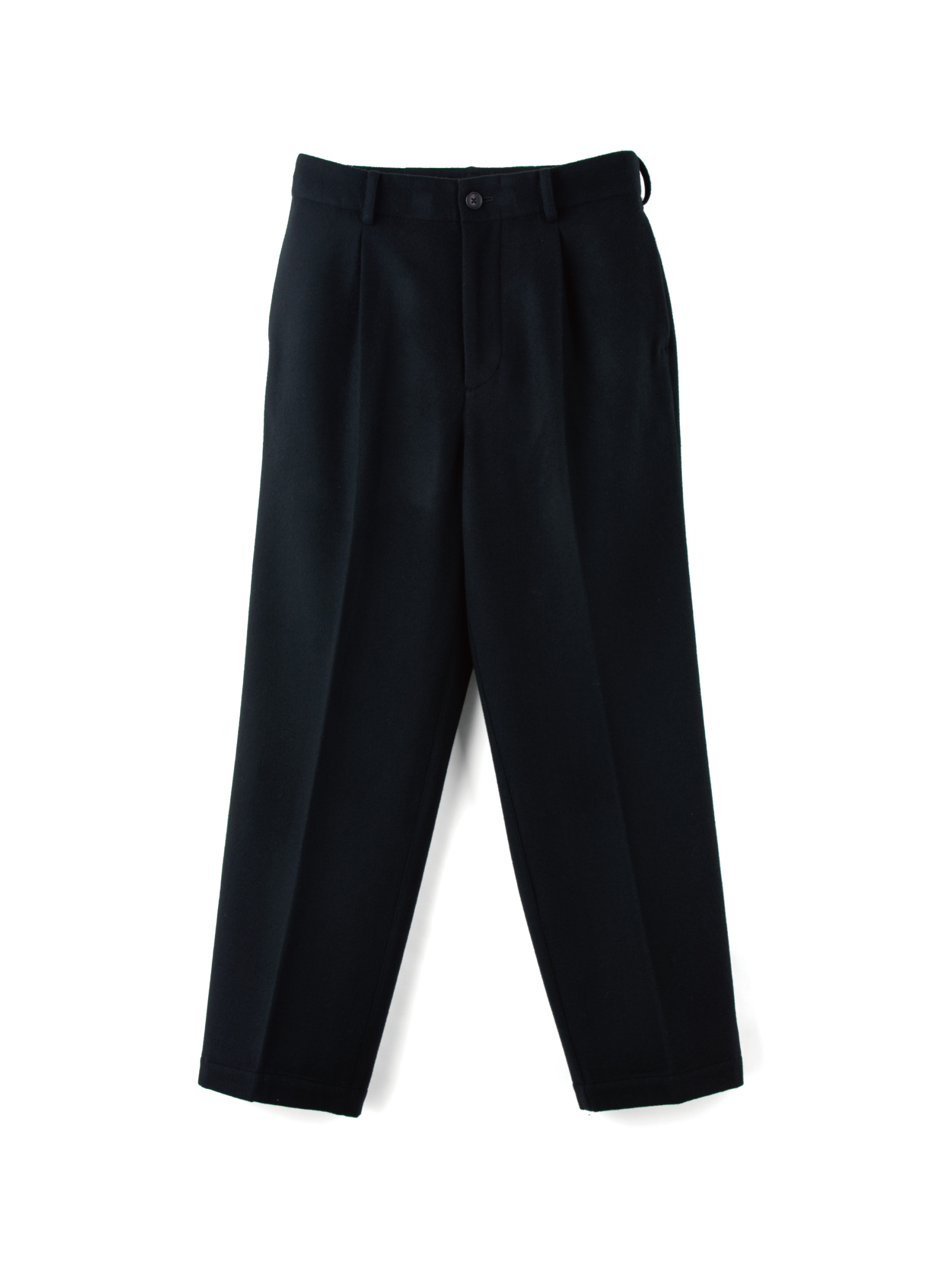 SUPER EXTRA FINE WOOL PANTS ｜BLACK – Cornier